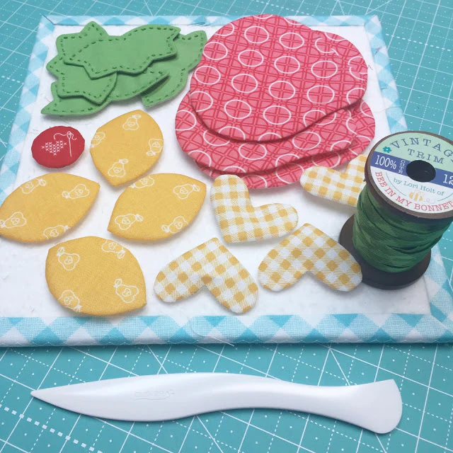 Sew Simple Shapes, Sew Cherry FRUIT SALAD by Lori Holt of Bee in My Bonnet - Image 7