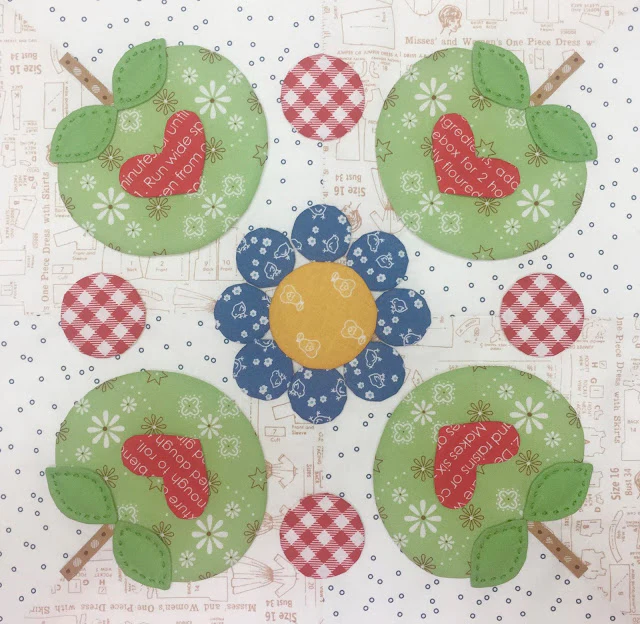 Sew Simple Shapes, Sew Cherry FRUIT SALAD by Lori Holt of Bee in My Bonnet - Image 9