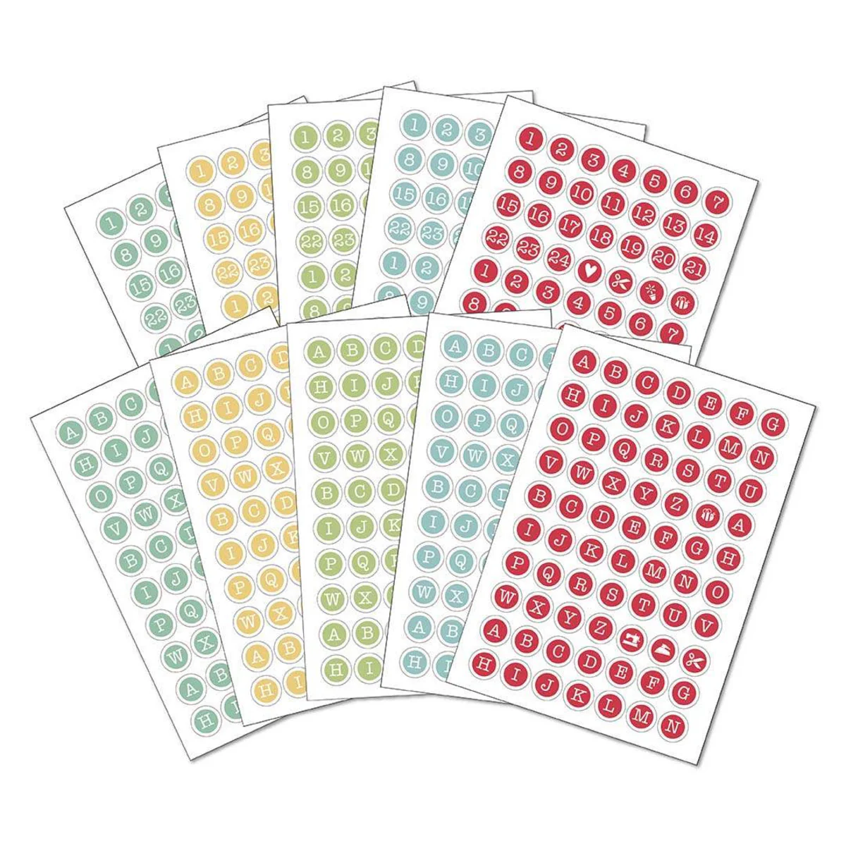 Sew Handy Sticker Set by Lori Holt of Bee in my Bonnet - Image 4
