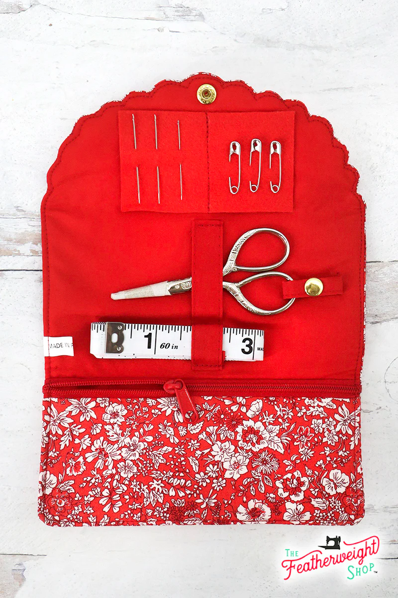 Sewing Kit by Liberty London - Emily Silhouette Flower