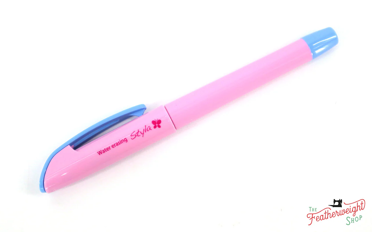 Sewline Styla WATER-Erasable ROLLER BALL PEN - Blue Ink - Image 3