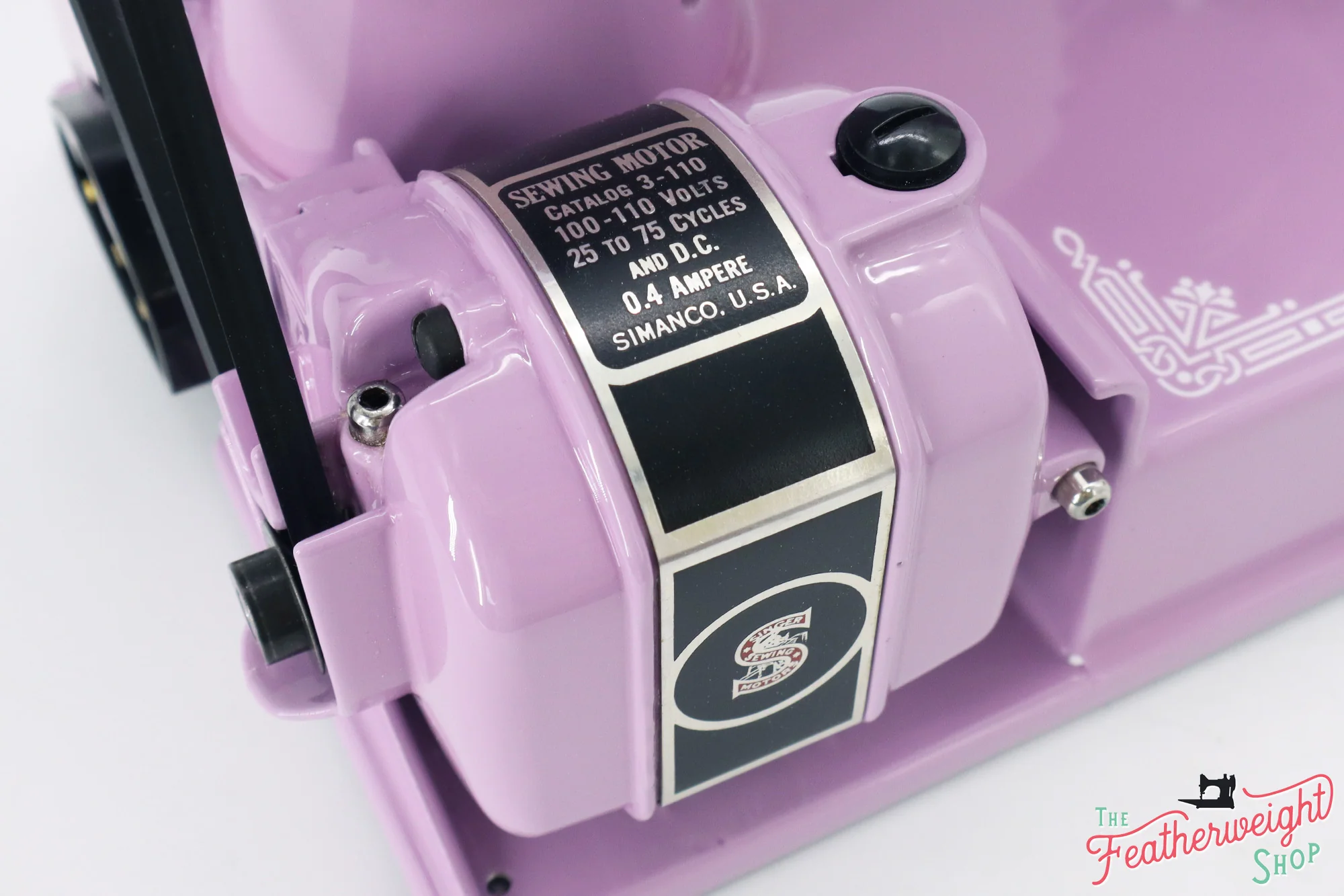 Singer Featherweight 221 AD7227** - Fully Restored in Wisteria - Image 14