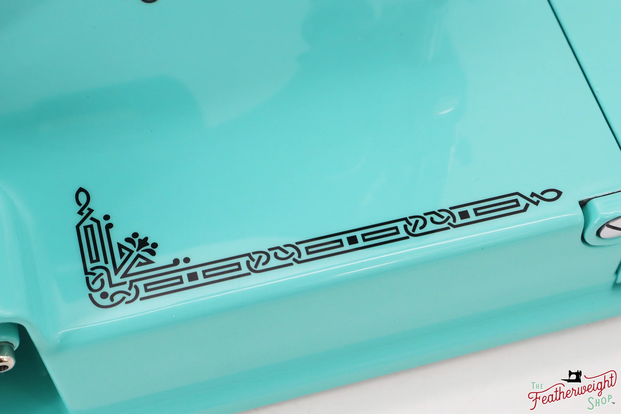 Singer Featherweight 221, AD791*** - Fully Restored in Tiffany Blue - Image 10