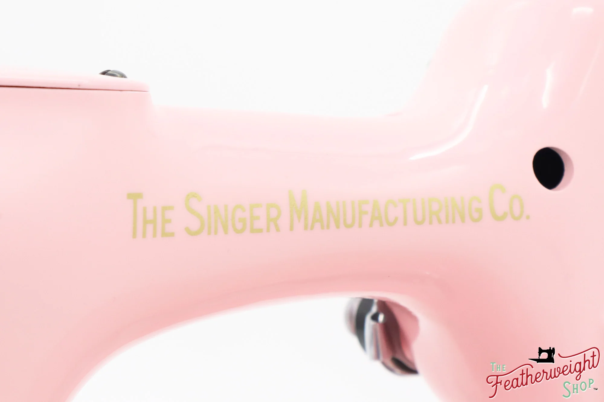 Singer Featherweight 221, AF488*** - Fully Restored in Rosy Posy Pink - Image 13