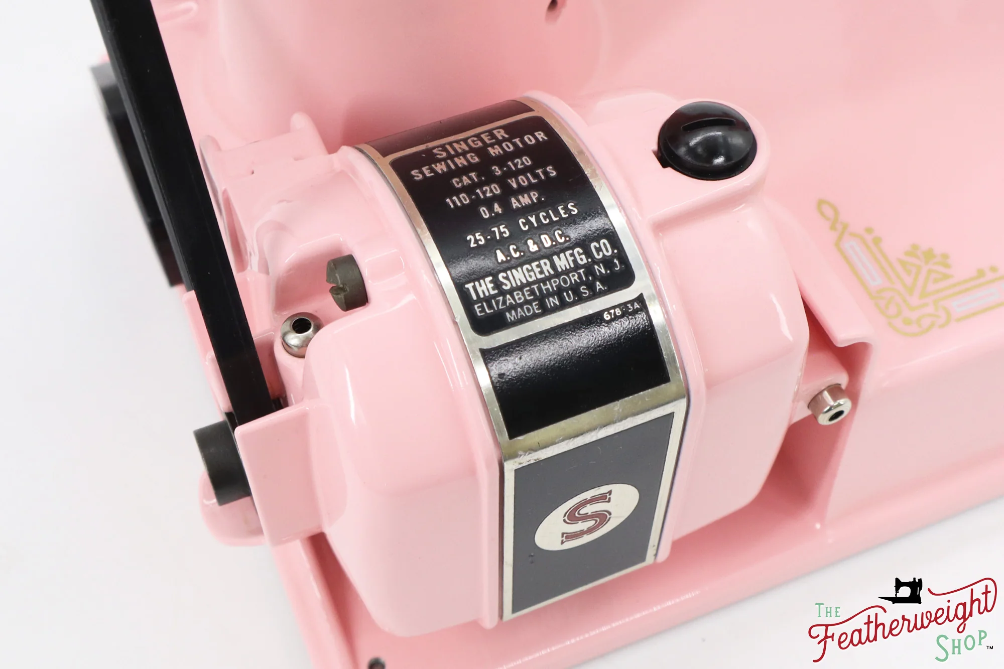 Singer Featherweight 221, AF488*** - Fully Restored in Rosy Posy Pink - Image 17