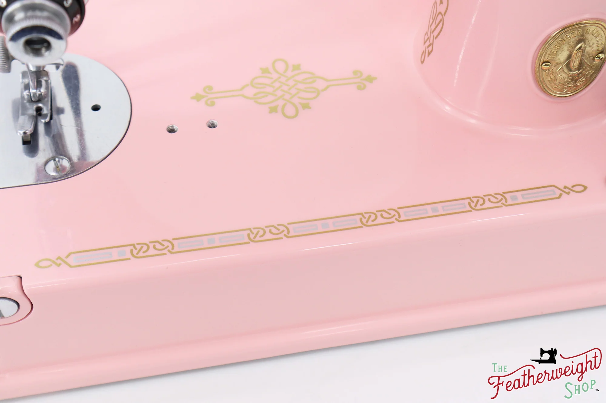 Singer Featherweight 221, AF488*** - Fully Restored in Rosy Posy Pink - Image 9