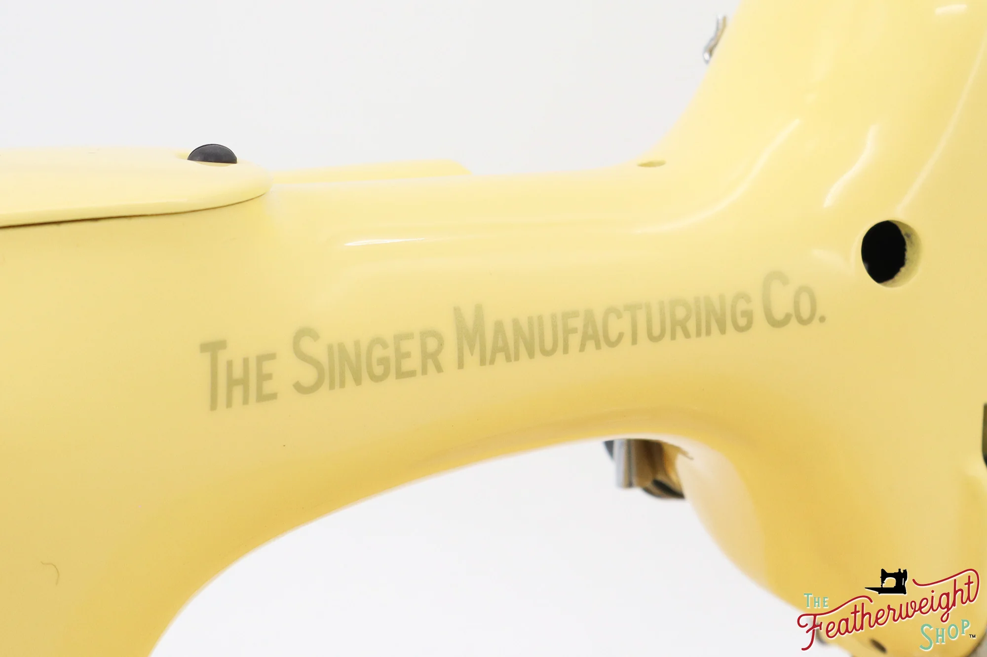 Singer Featherweight 221, AH6642** - Fully Restored in Happy Yellow - Image 12