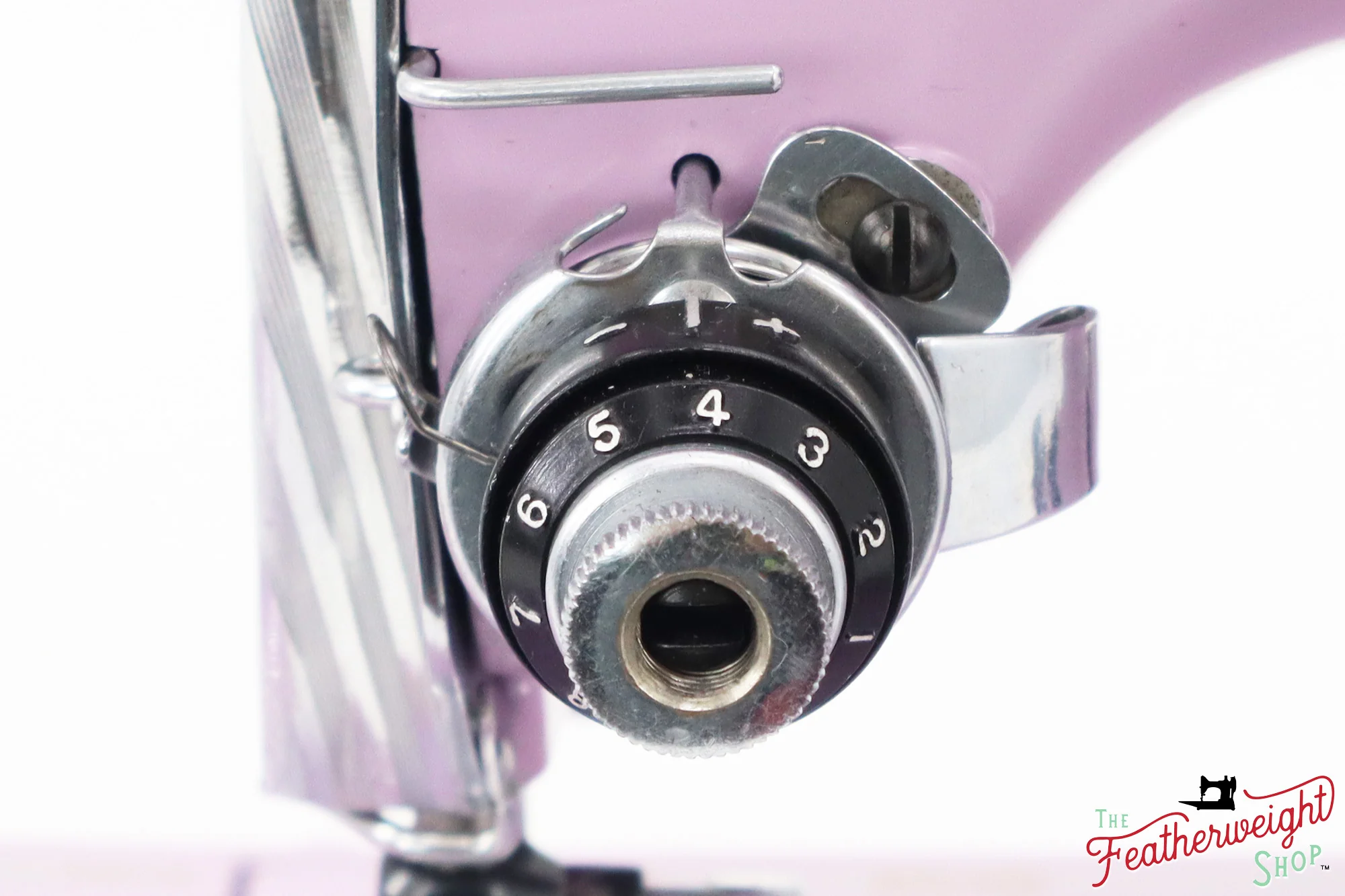 Singer Featherweight 221, AK784*** - Fully Restored in Wisteria - Image 14