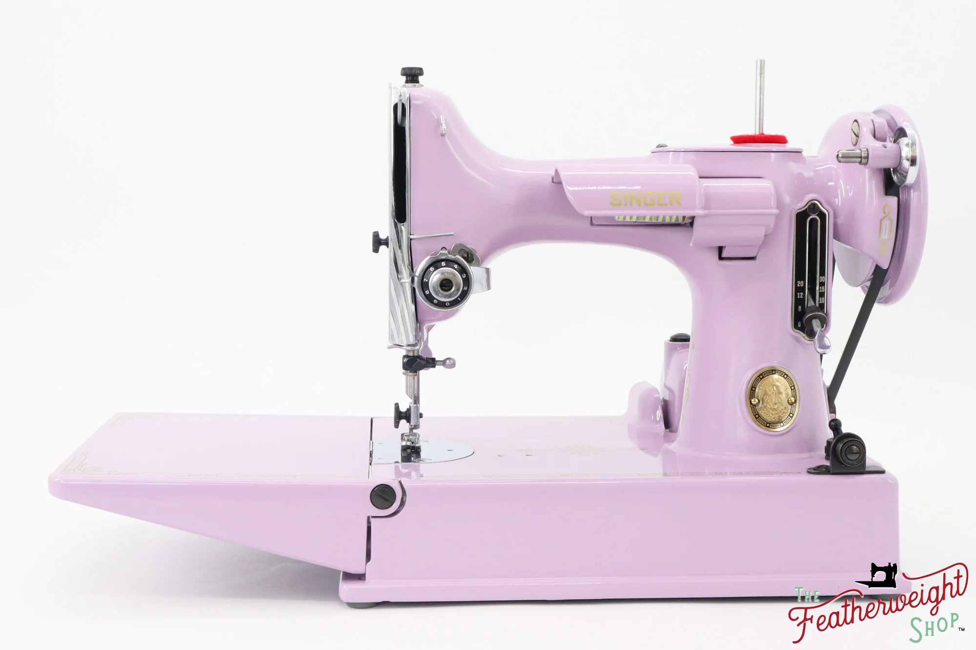Singer Featherweight 221, AK784*** - Fully Restored in Wisteria - Image 3