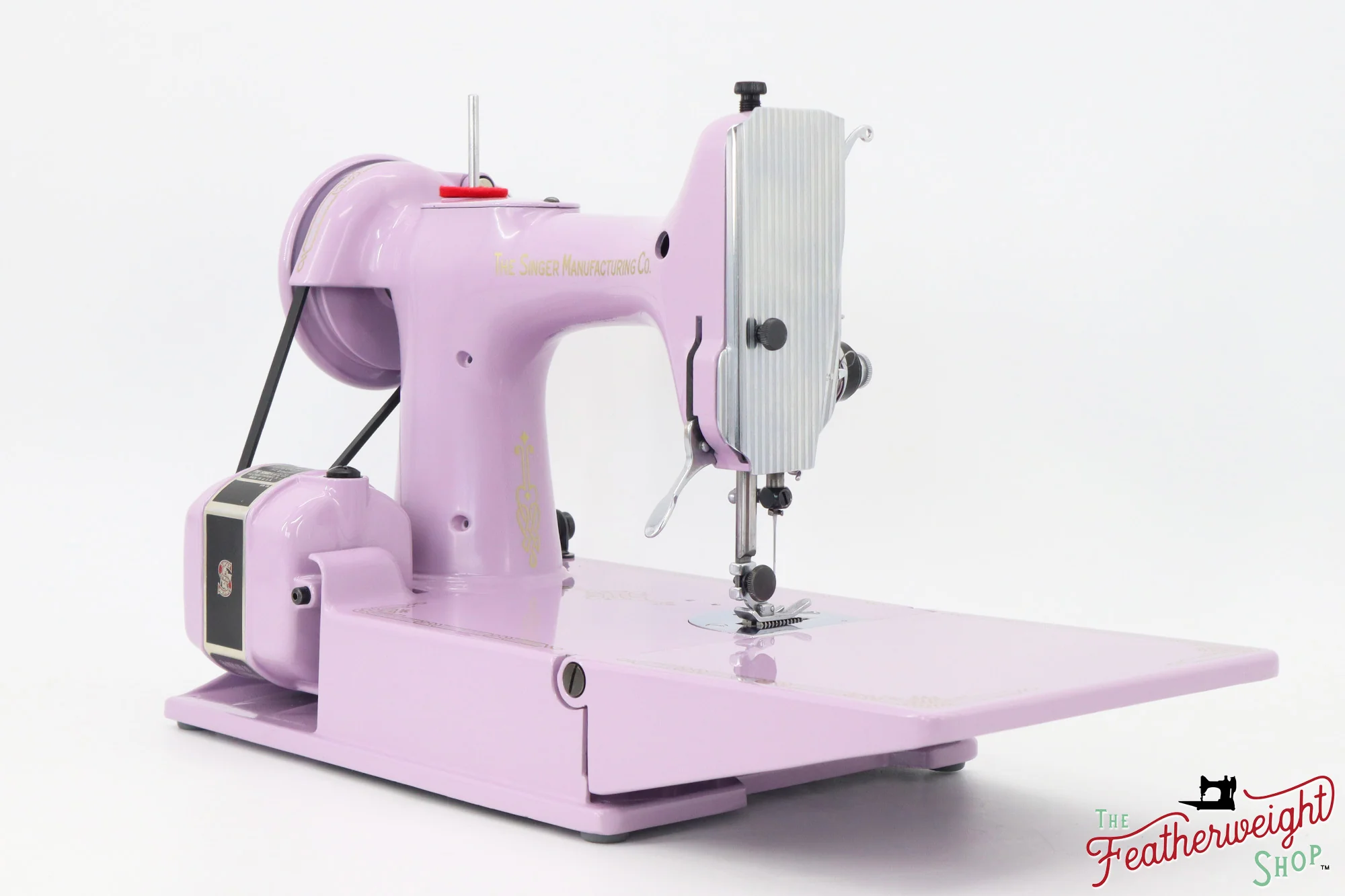 Singer Featherweight 221, AK784*** - Fully Restored in Wisteria - Image 6