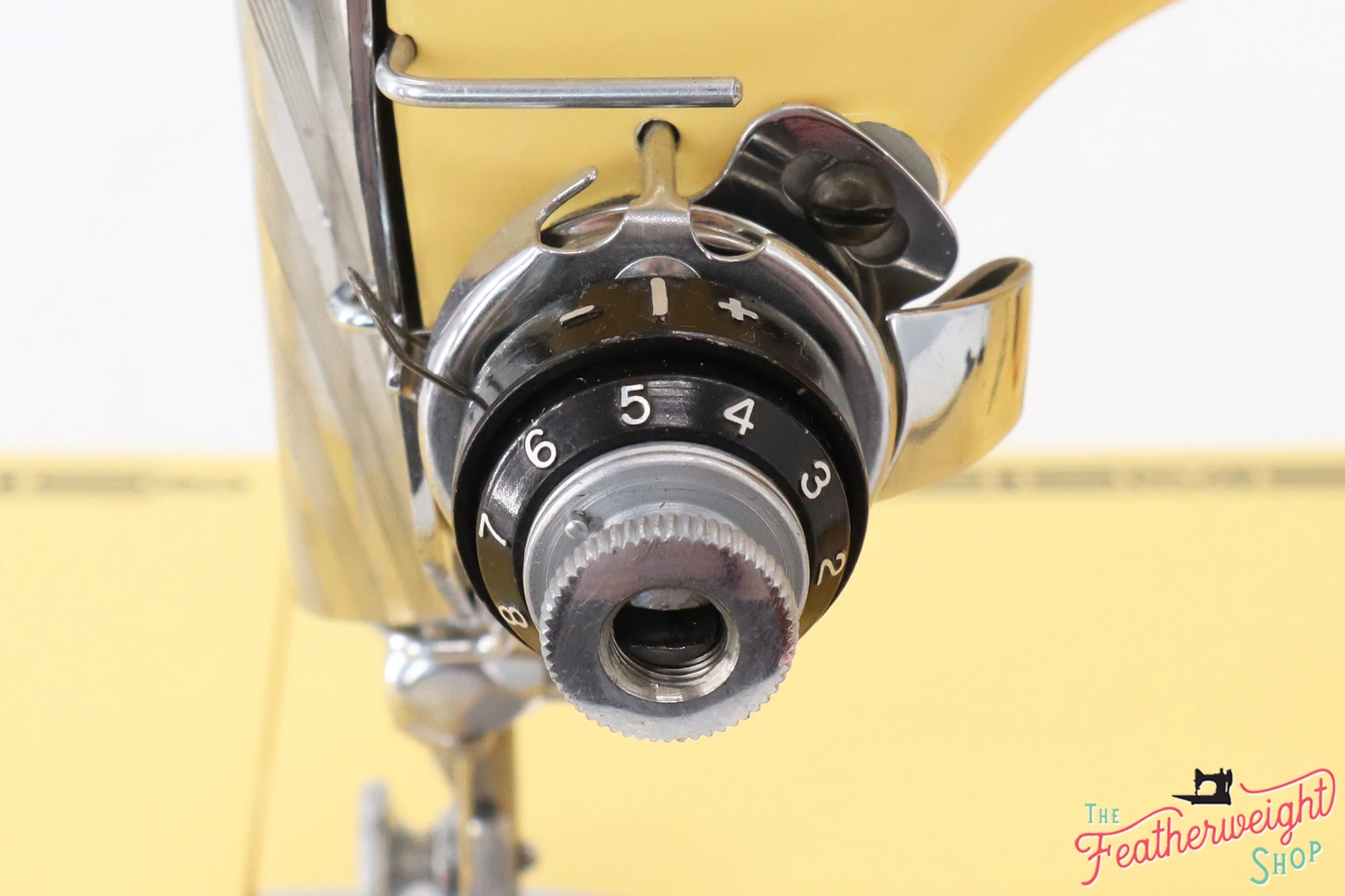 Singer Featherweight 221 Centennial, AJ648*** - Fully Restored in Happy Yellow - Image 16