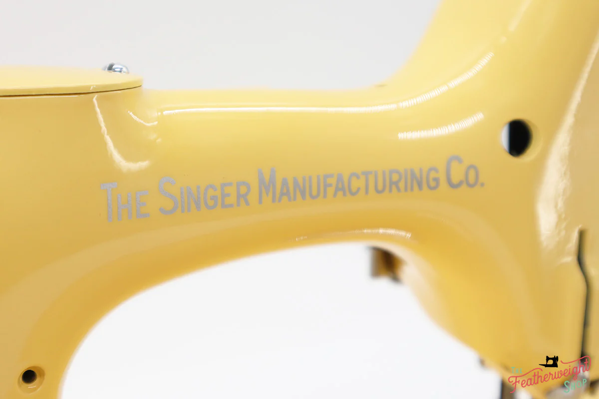 Singer Featherweight 221 Centennial Sewing Machine AK5868** - Fully Restored in Happy Yellow - Image 18
