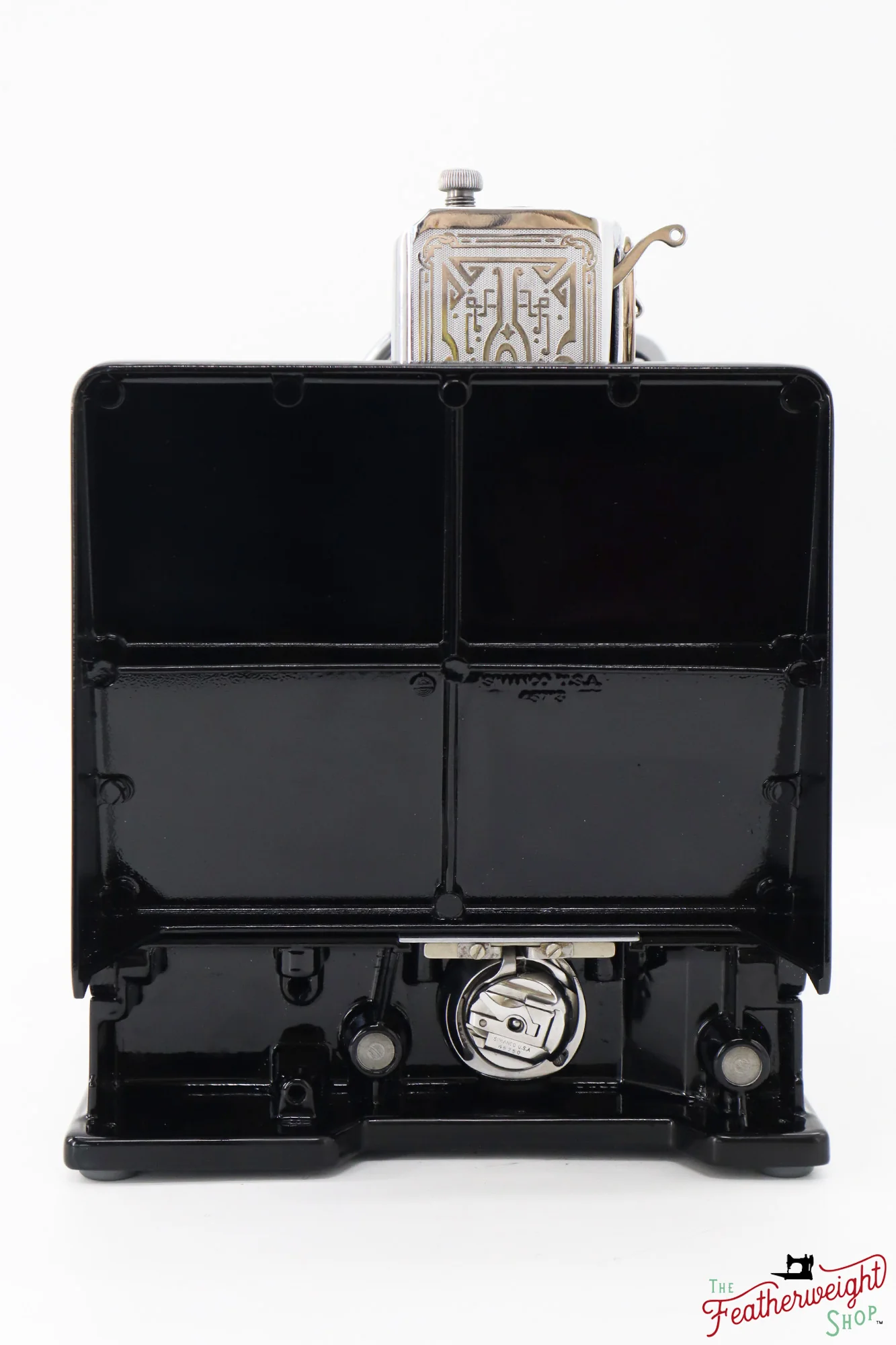 Singer Featherweight 221, "First-Run" 1933 AD544*** - Fully Restored in Gloss Black - Provenance Included! - Image 3