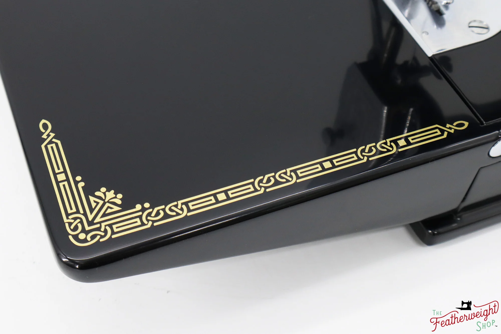 Singer Featherweight 221, "First-Run" 1933 AD544*** - Fully Restored in Gloss Black - Provenance Included! - Image 7