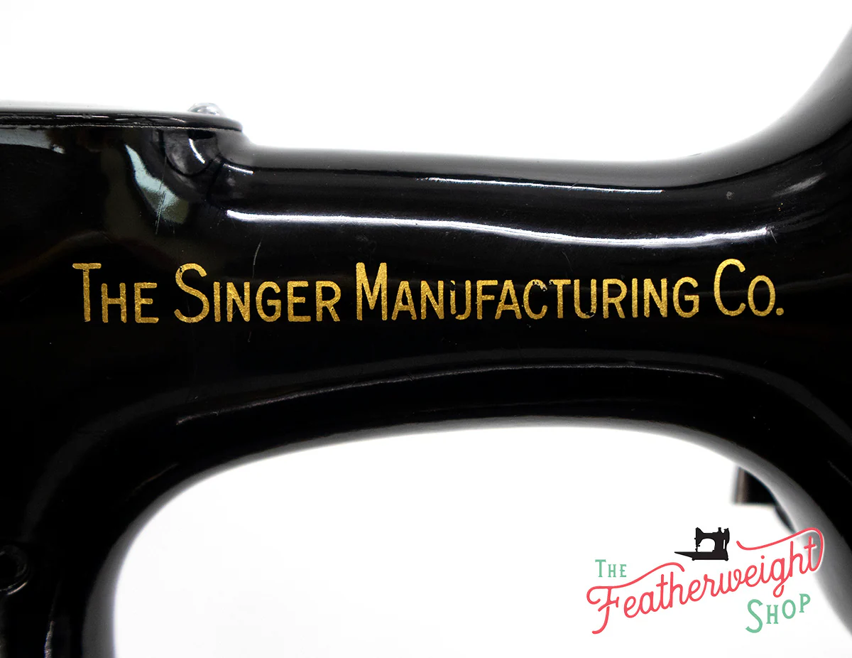 Singer Featherweight 221 Sewing Machine, AF391*** - Corduroy Insert - RARE - Image 16