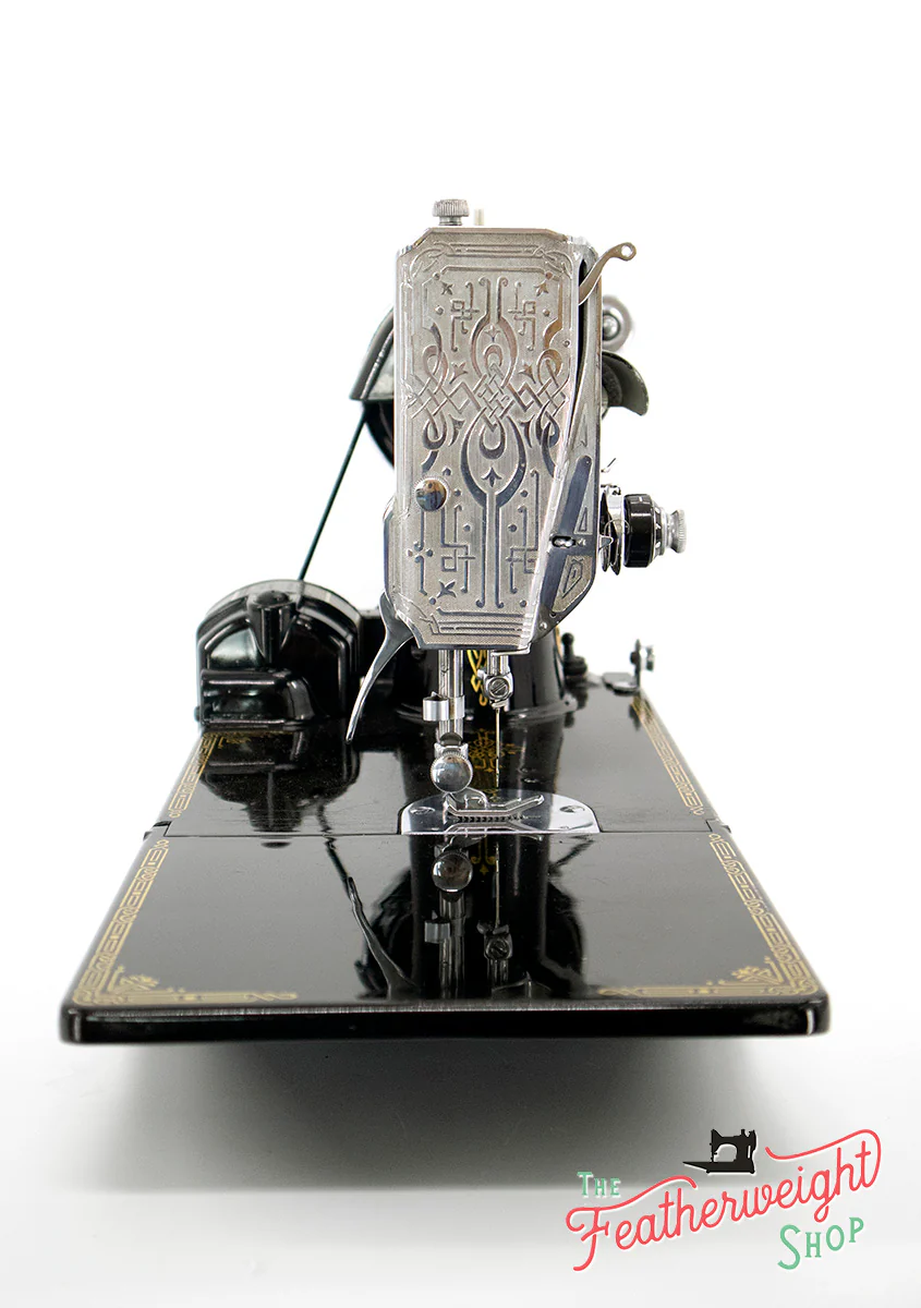 Singer Featherweight 221 Sewing Machine, AF391*** - Corduroy Insert - RARE - Image 5