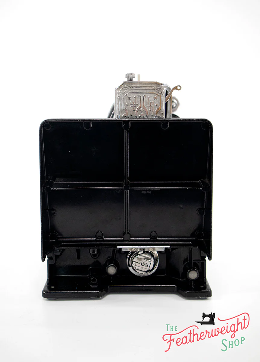 Singer Featherweight 221 Sewing Machine, AF391*** - Corduroy Insert - RARE - Image 6