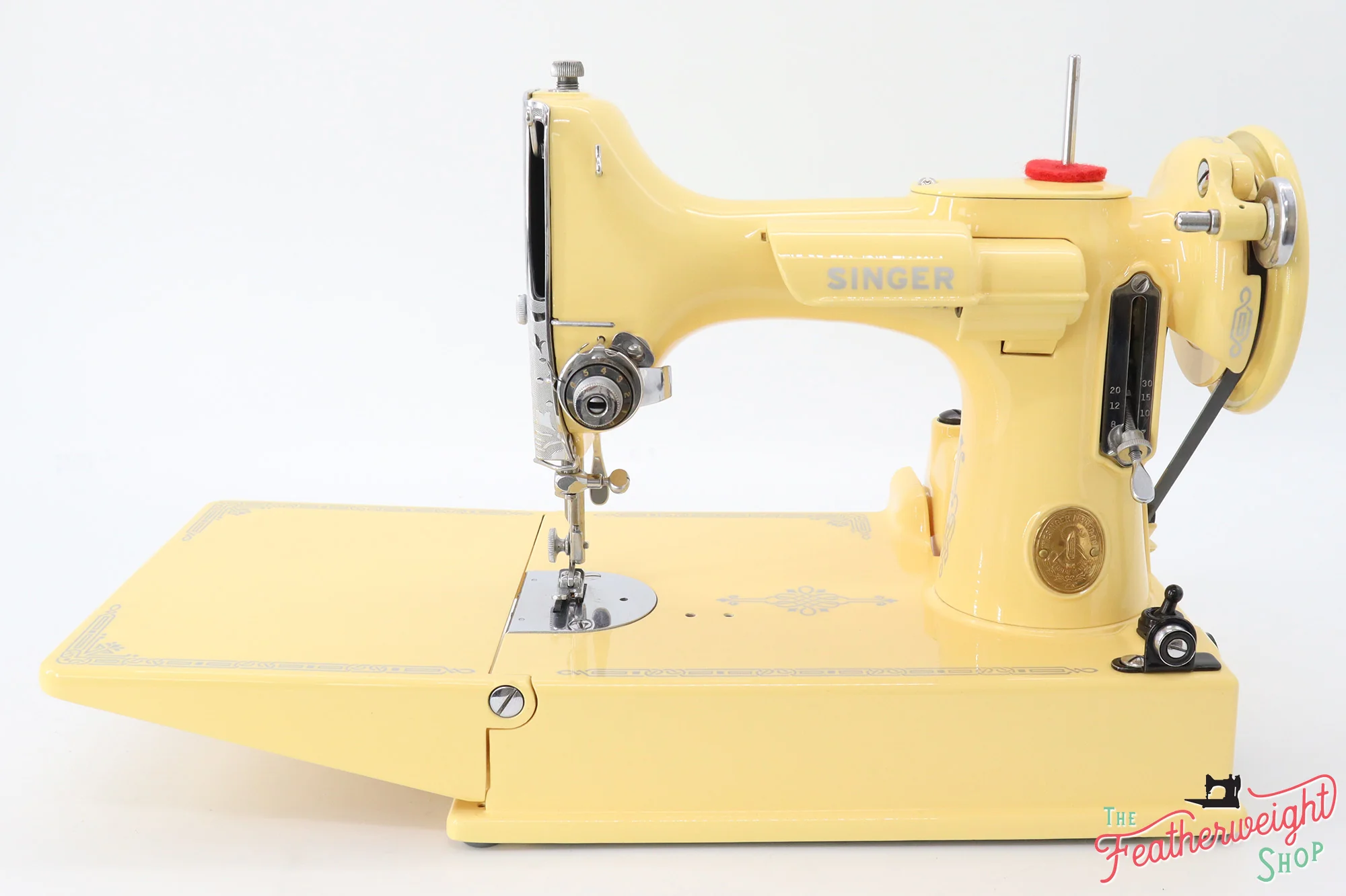 Singer Featherweight 221 Sewing Machine AG013*** - Fully Restored in Happy Yellow - Image 3