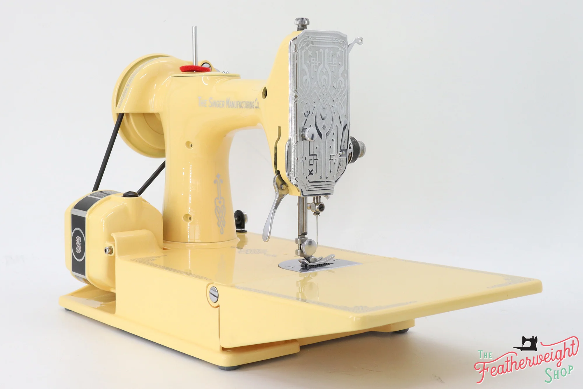 Singer Featherweight 221 Sewing Machine AG013*** - Fully Restored in Happy Yellow - Image 6