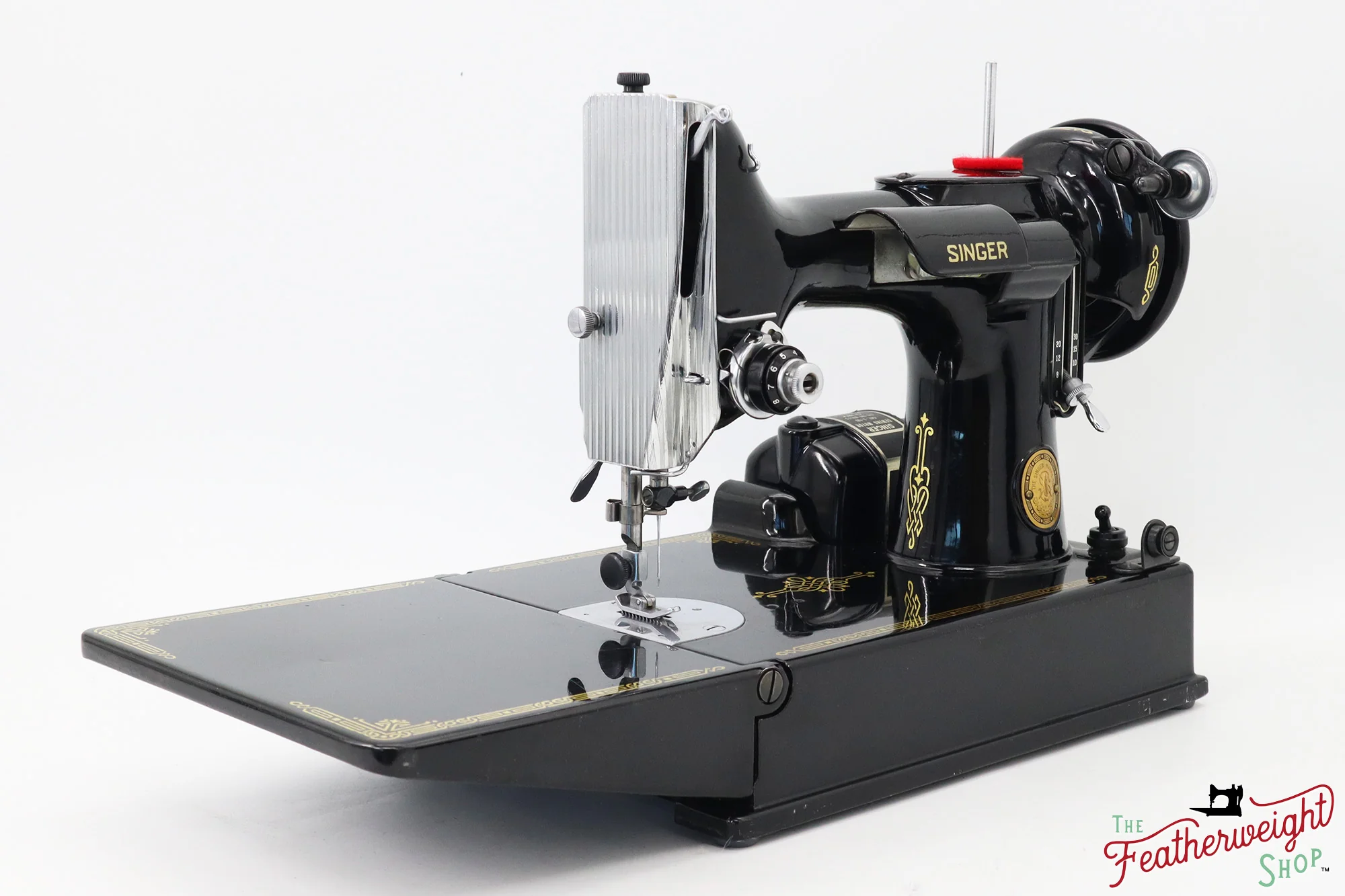 Singer Featherweight 221 Sewing Machine, AK413*** - 1951 - Image 3
