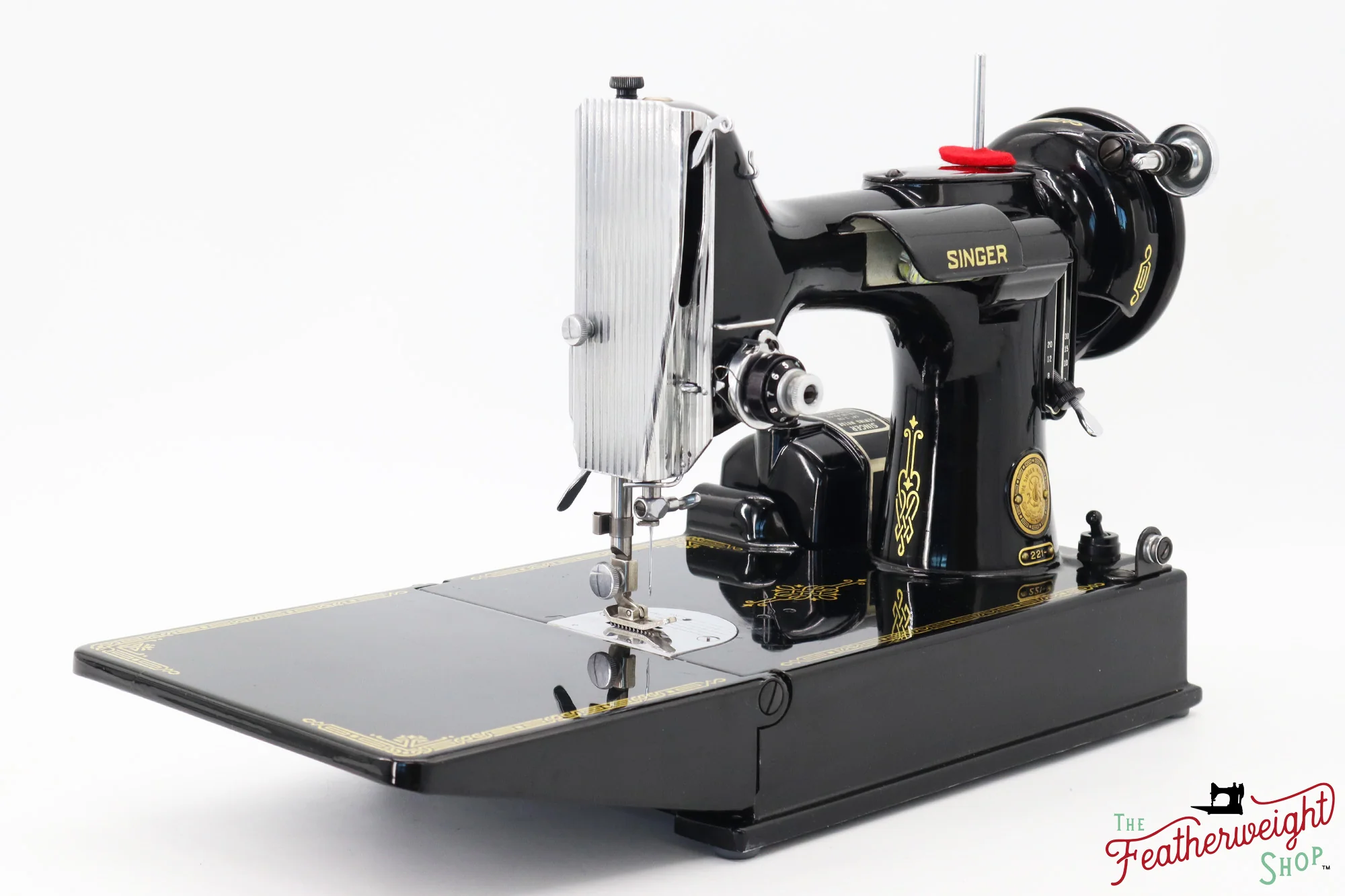 Singer Featherweight 221 Sewing Machine, AL550*** - 1953 - Image 3