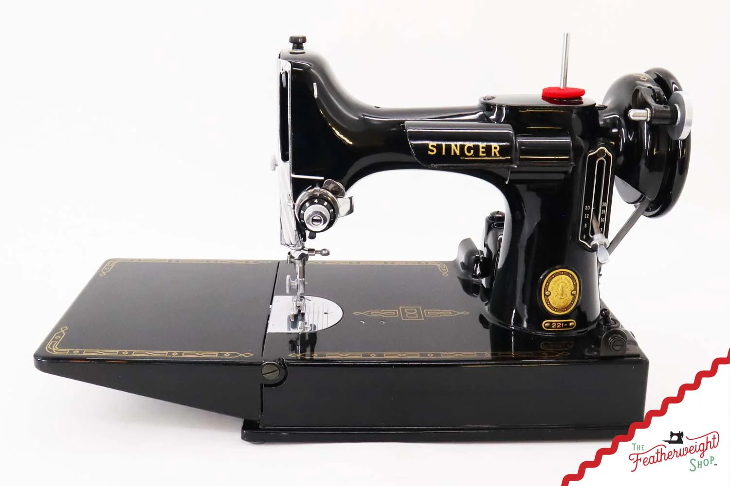 Singer Featherweight 221 Sewing Machine, AL9069** - 1955 - Image 2