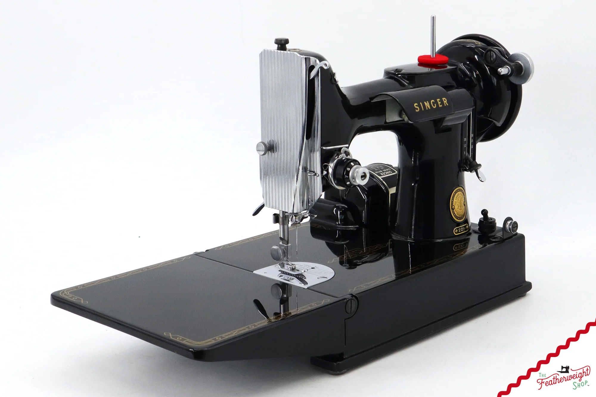 Singer Featherweight 221 Sewing Machine, AL914*** - 1955 - Image 3