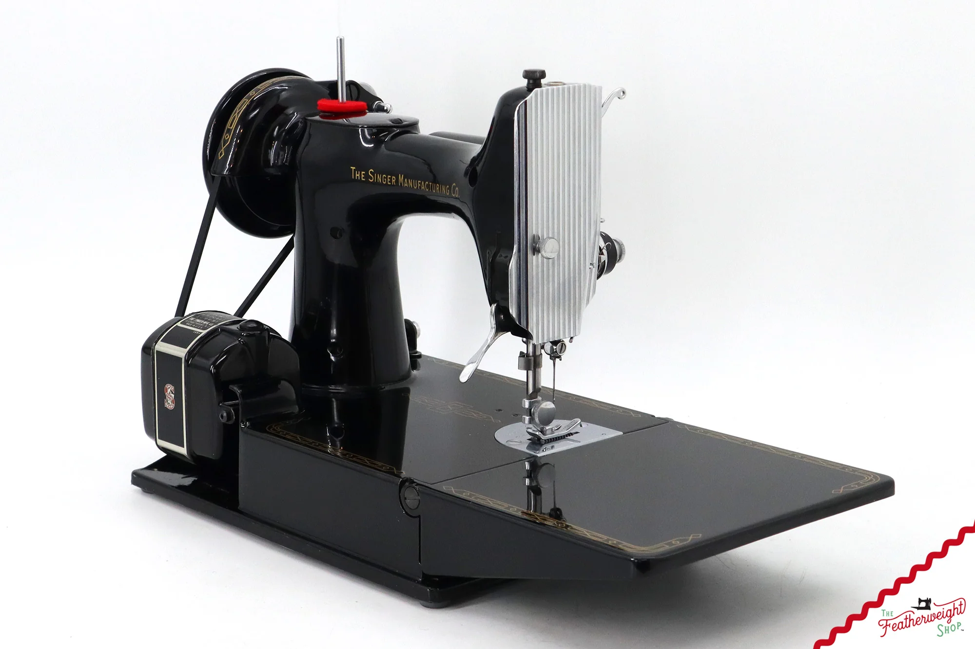 Singer Featherweight 221 Sewing Machine, AL914*** - 1955 - Image 5