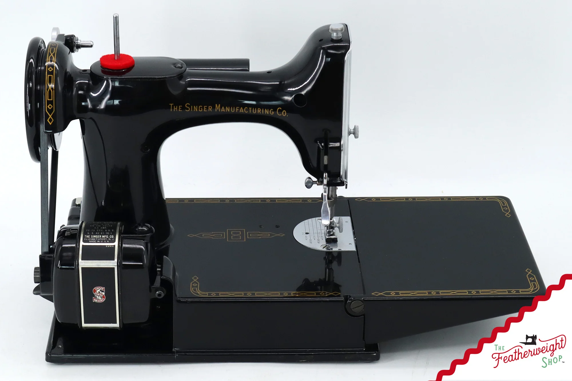 Singer Featherweight 221 Sewing Machine, AM17761* - 1955 - Image 6
