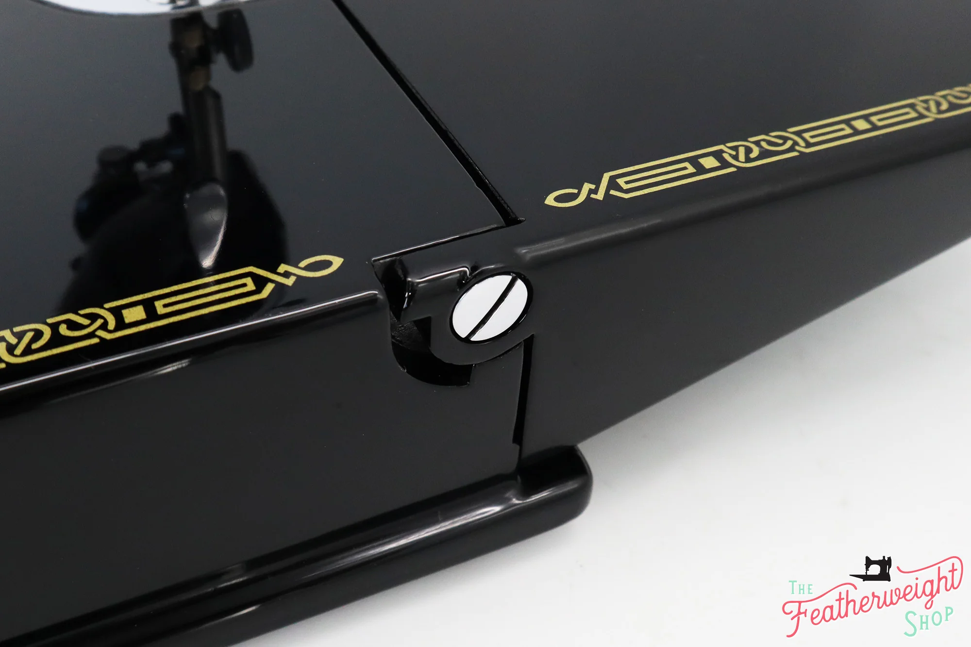 Singer Featherweight 221 Sewing machine, "First-Run" 1933 AD5430** - Fully Restored in Gloss Black - Image 11