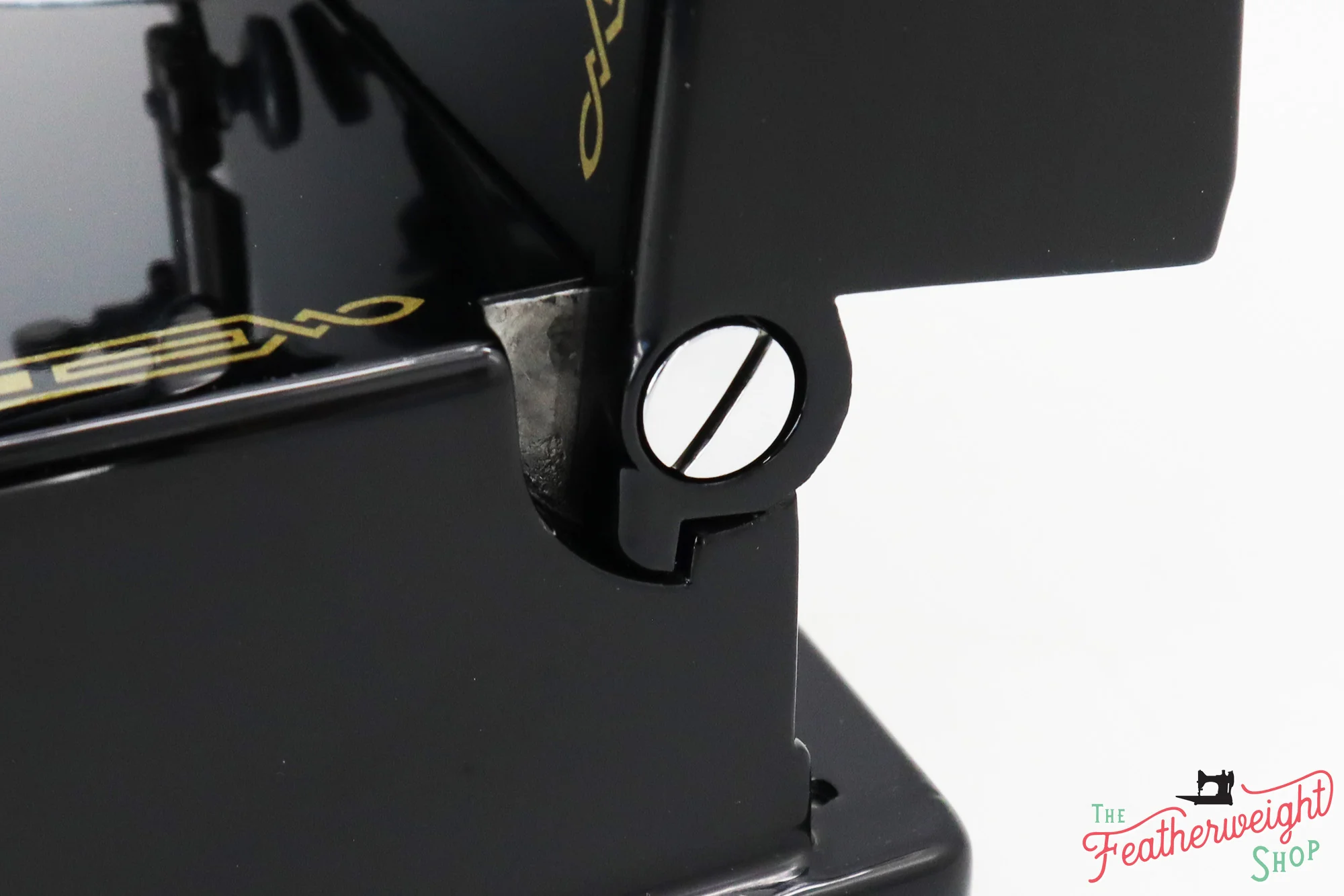 Singer Featherweight 221 Sewing machine, "First-Run" 1933 AD5430** - Fully Restored in Gloss Black - Image 12
