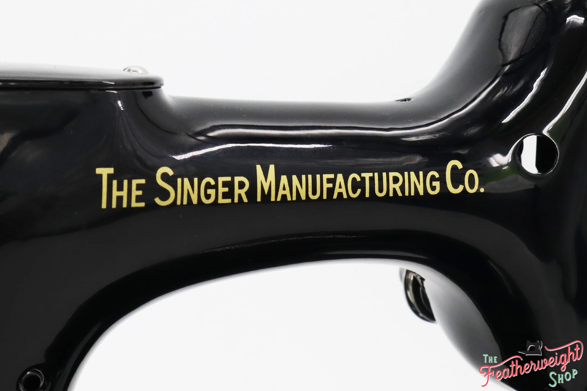 Singer Featherweight 221 Sewing machine, "First-Run" 1933 AD5430** - Fully Restored in Gloss Black - Image 15