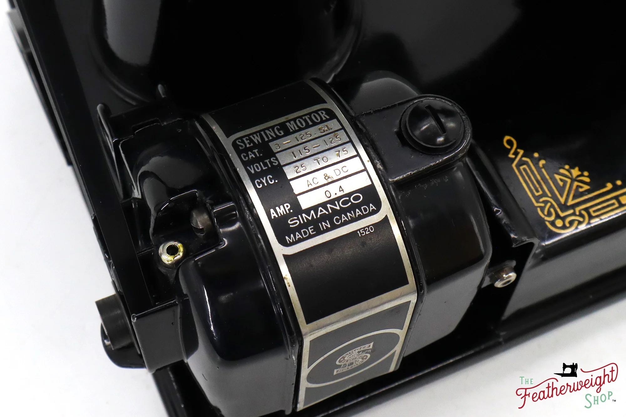 Singer Featherweight 221 Sewing Machine, French / Canada AG697*** - RARE - Image 10