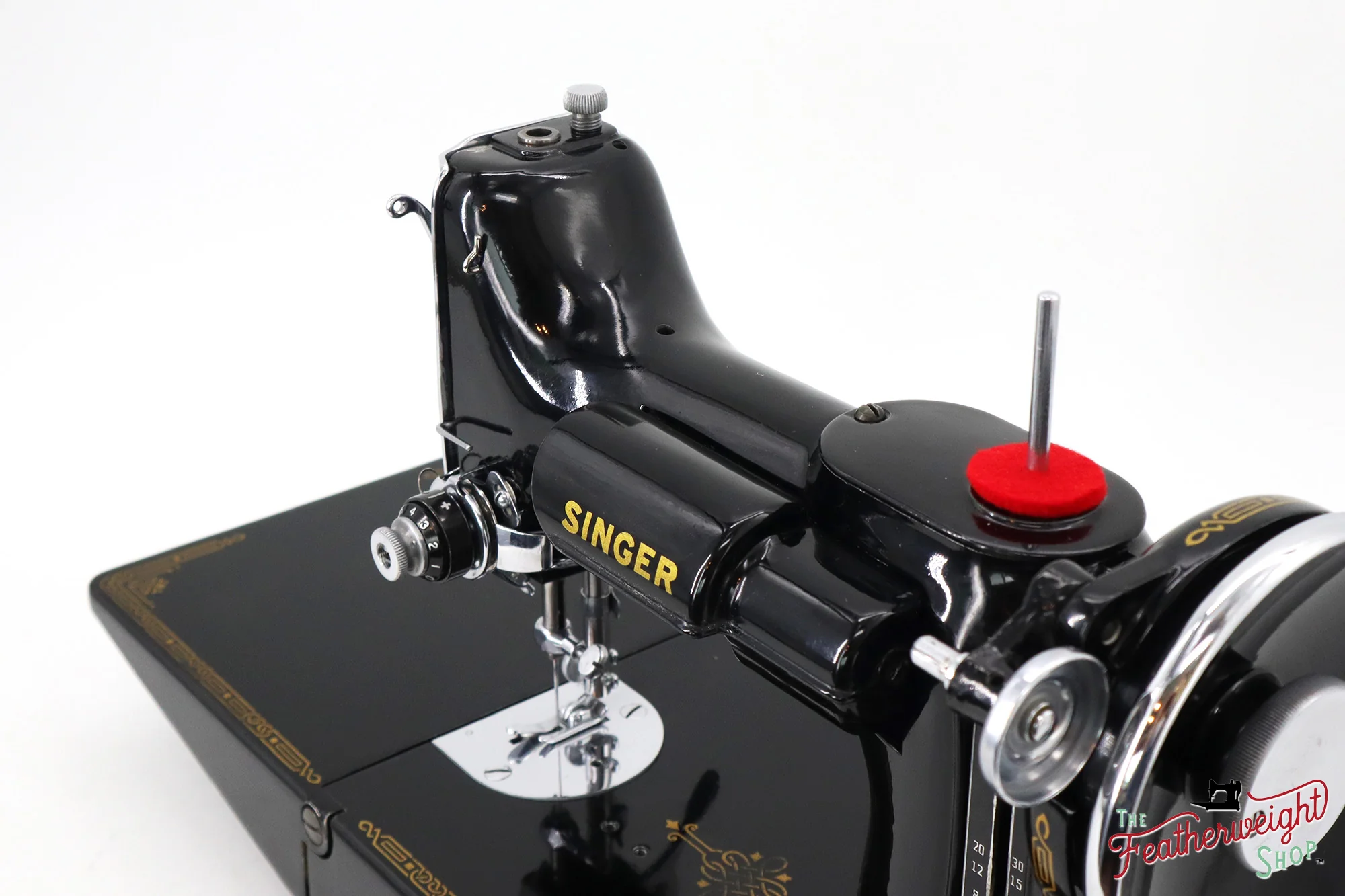 Singer Featherweight 221 Sewing Machine, French / Canada AG697*** - RARE - Image 17
