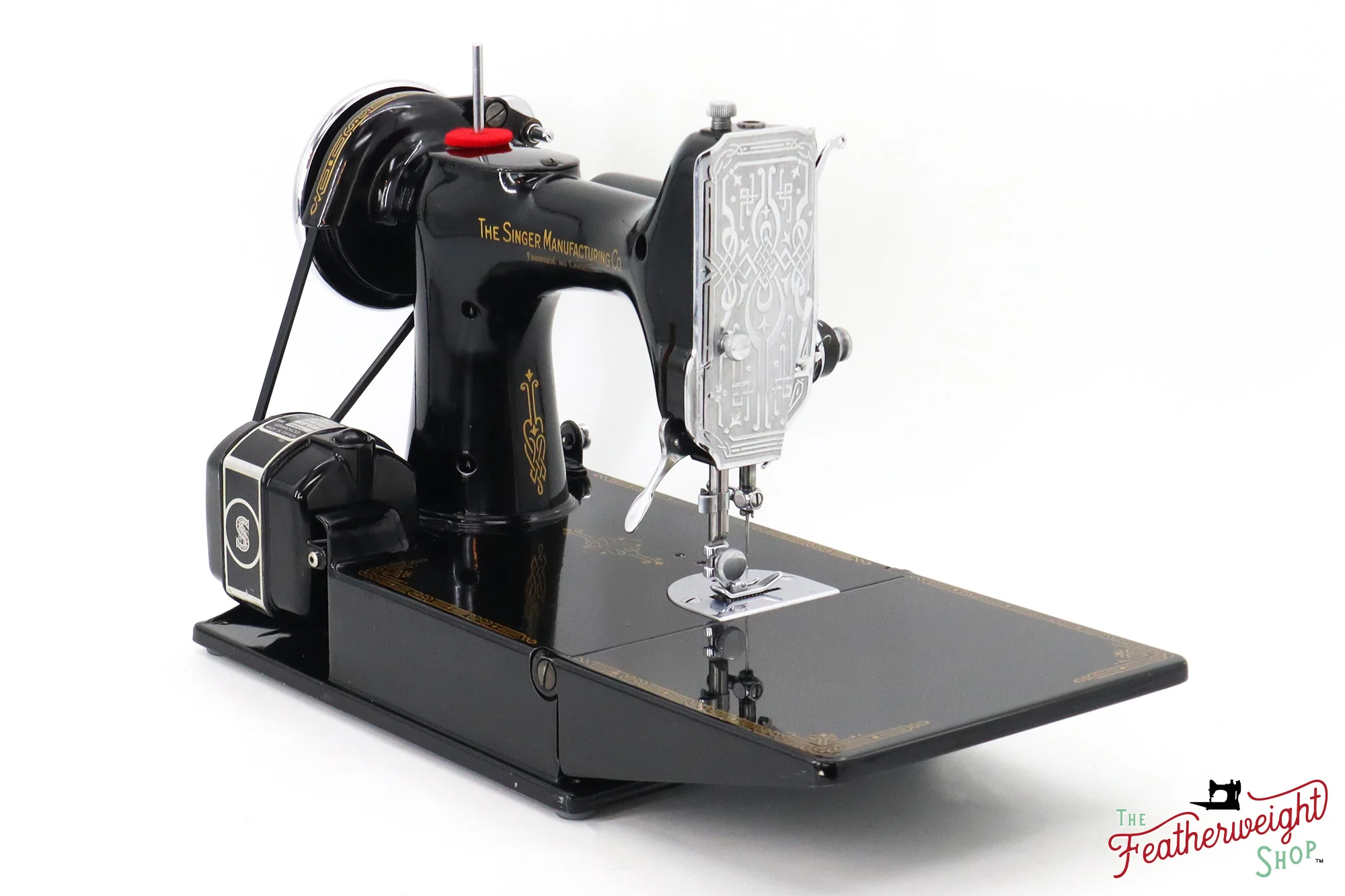 Singer Featherweight 221 Sewing Machine, French / Canada AG697*** - RARE - Image 6
