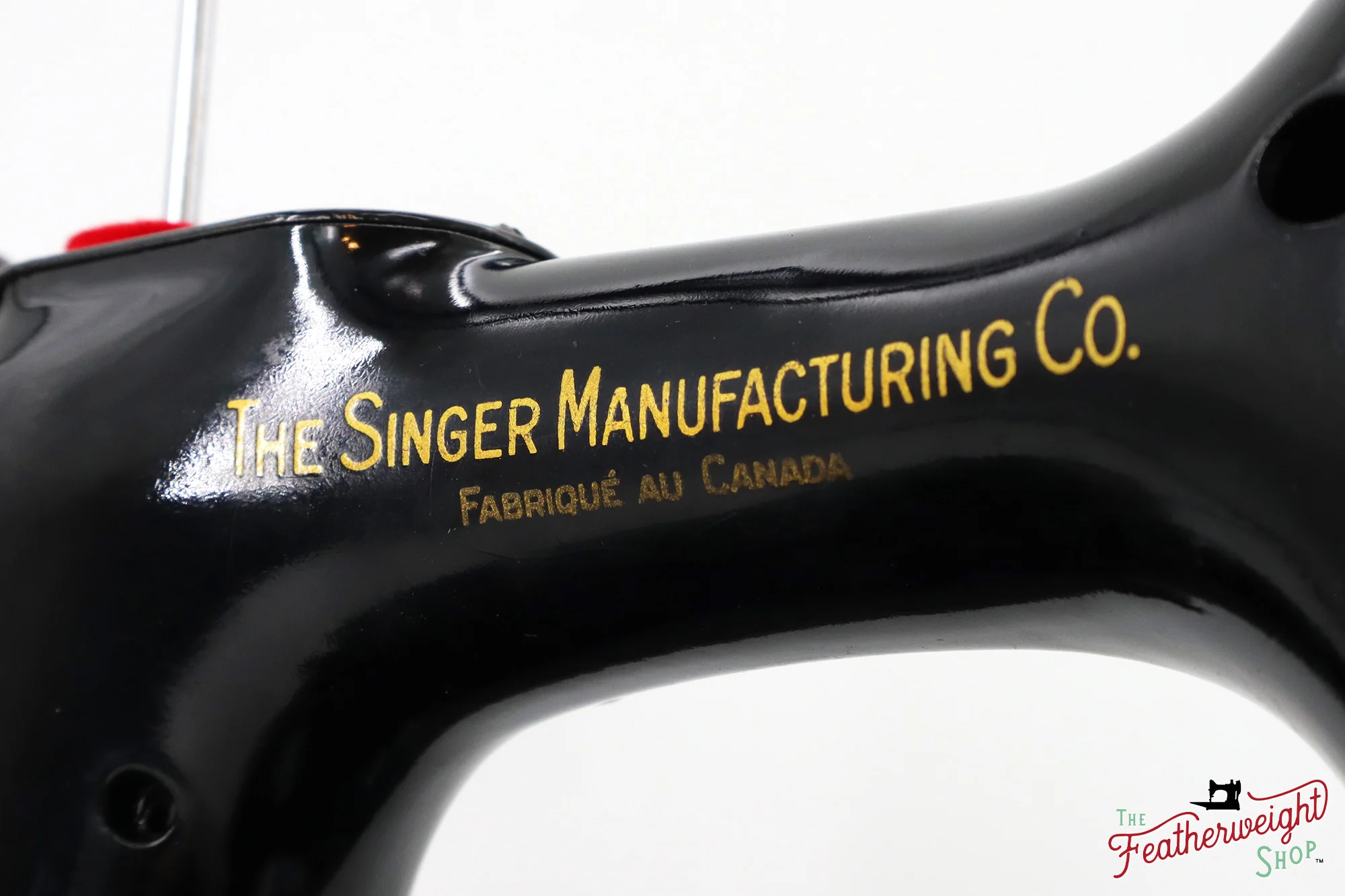 Singer Featherweight 221 Sewing Machine, French / Canada AG697*** - RARE - Image 8