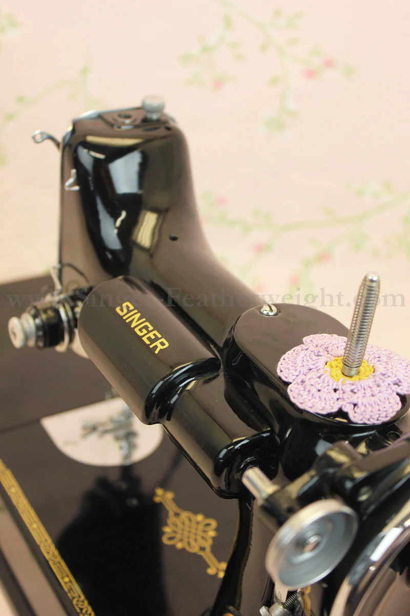 Singer Featherweight 221 Sewing Machine GOLDEN GATE SAN FRANCISCO Edition AF090*** - Image 16