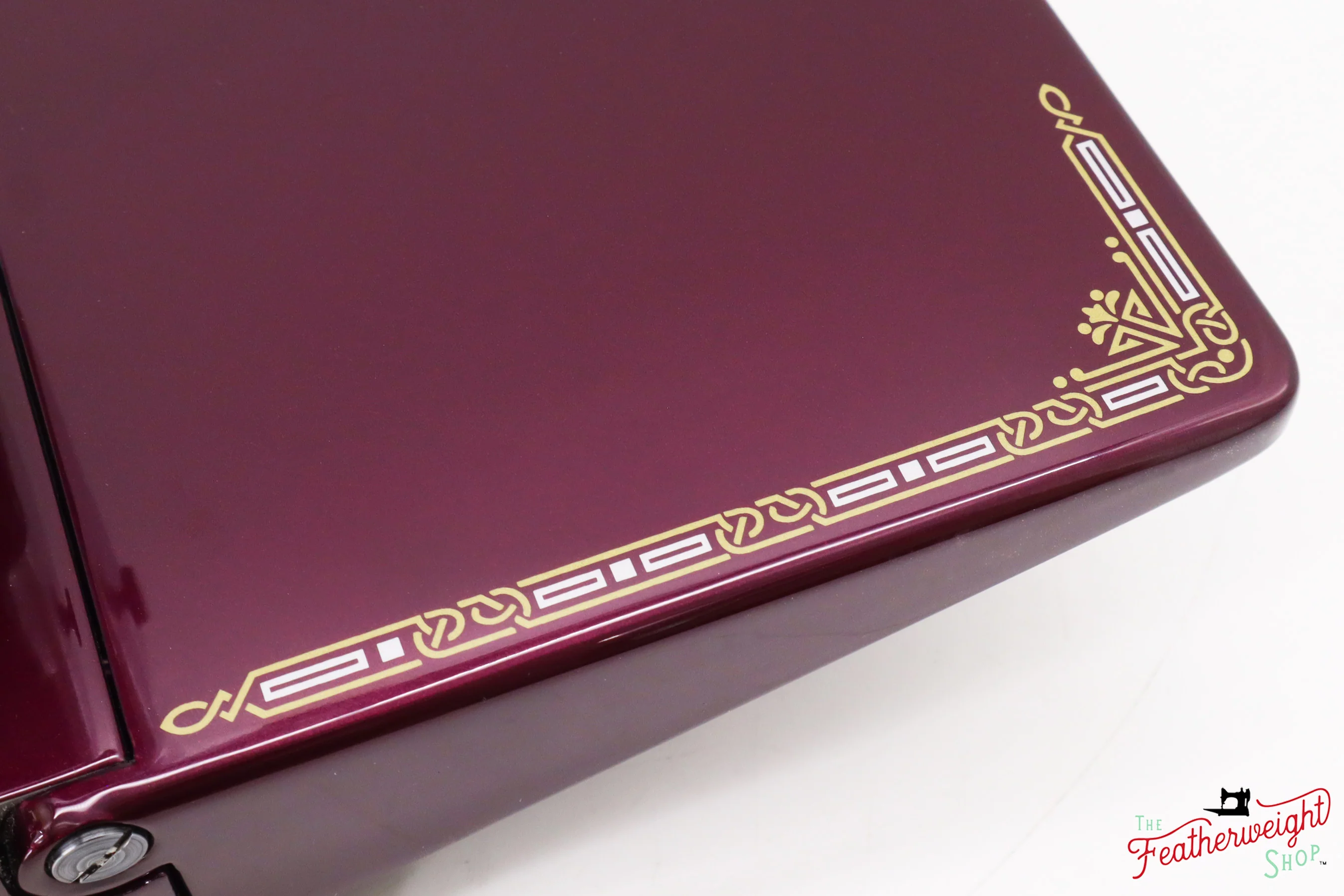 Singer Featherweight 221K, 1952 - EH241*** - Fully Restored in Star Garnet - Image 11