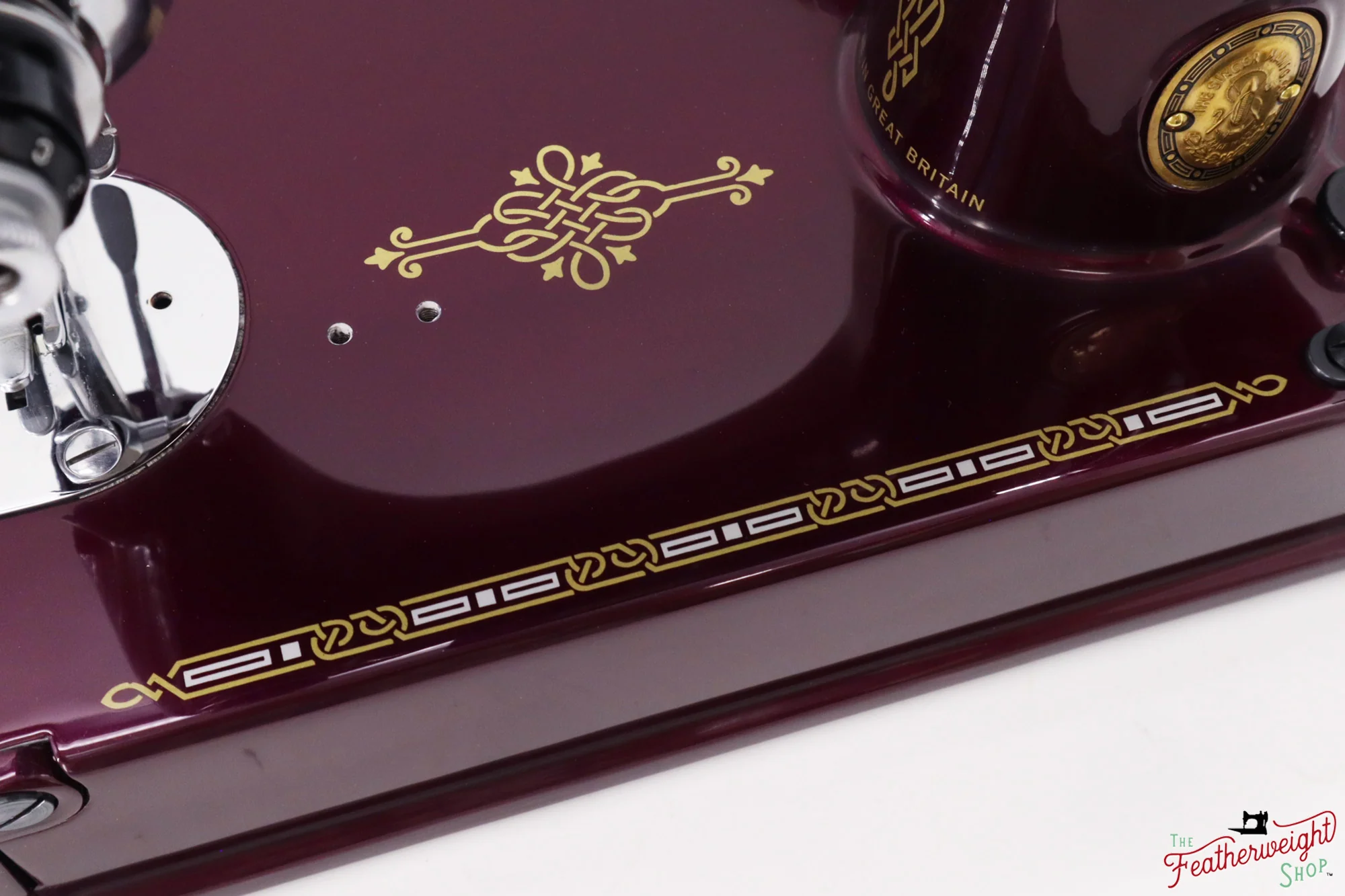 Singer Featherweight 221K, 1952 - EH241*** - Fully Restored in Star Garnet - Image 9