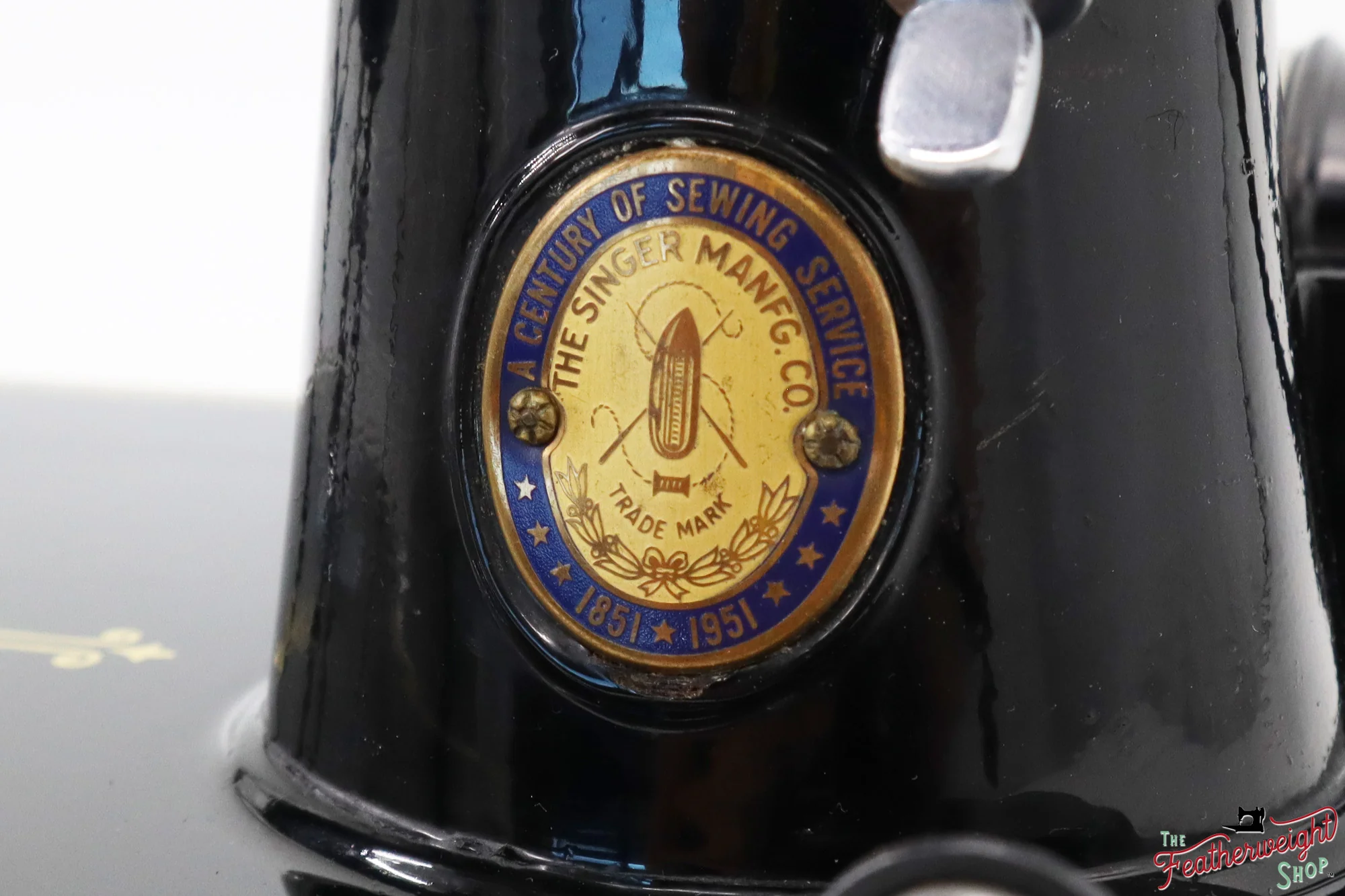 Singer Featherweight 221K Centennial, EH001***, RARE Great Britain Decal - Image 12