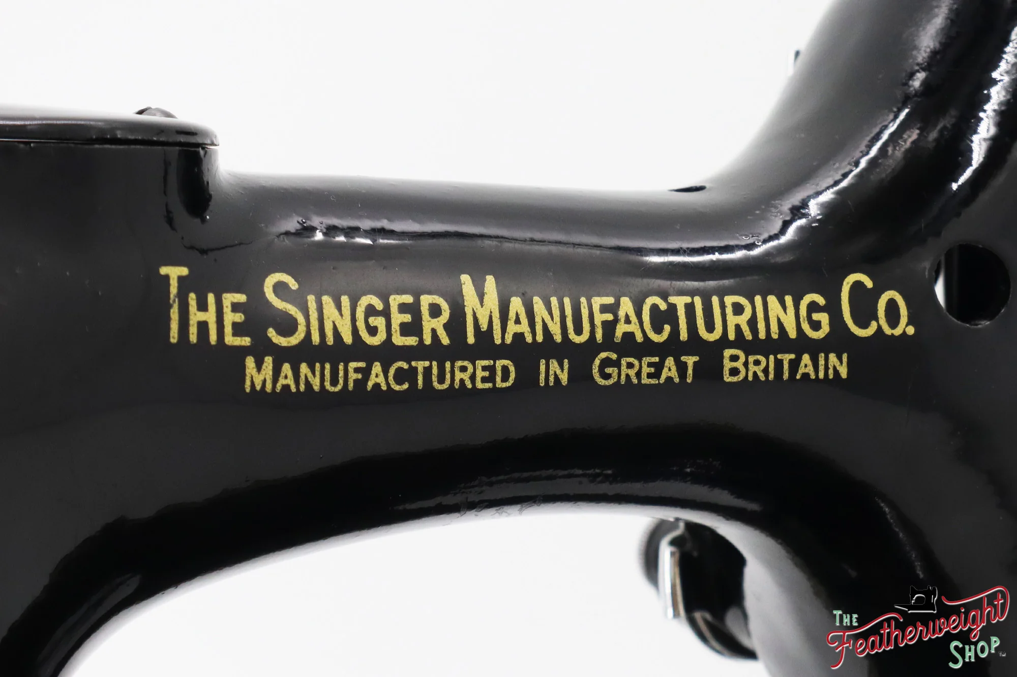 Singer Featherweight 221K Centennial, EG310***, RARE Great Britain Decal - Image 8