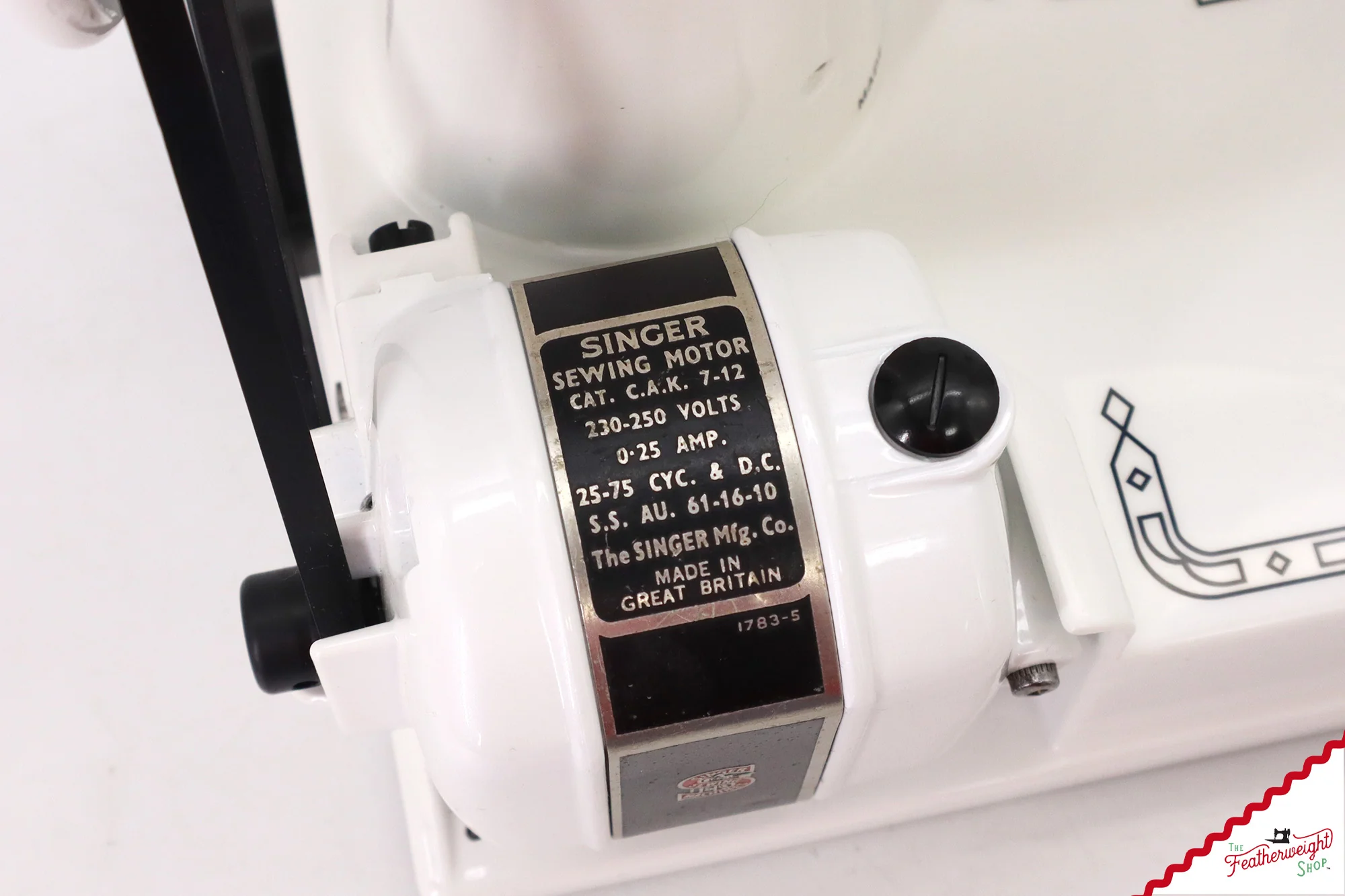 Singer Featherweight 221K - EJ213*** - Fully Restored in White - Image 13