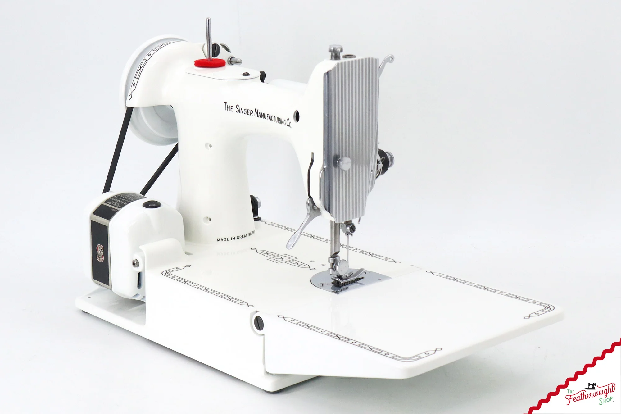 Singer Featherweight 221K - EJ213*** - Fully Restored in White - Image 4