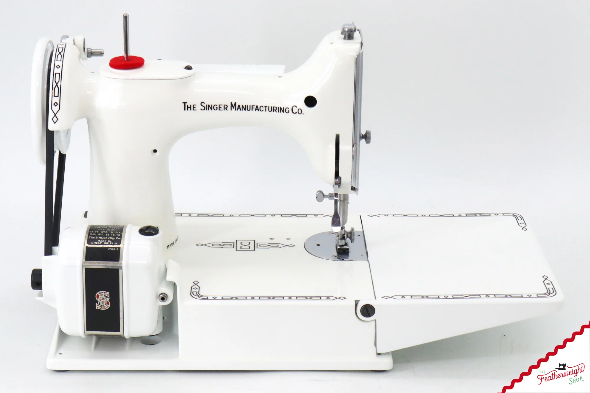 Singer Featherweight 221K - EJ213*** - Fully Restored in White - Image 5