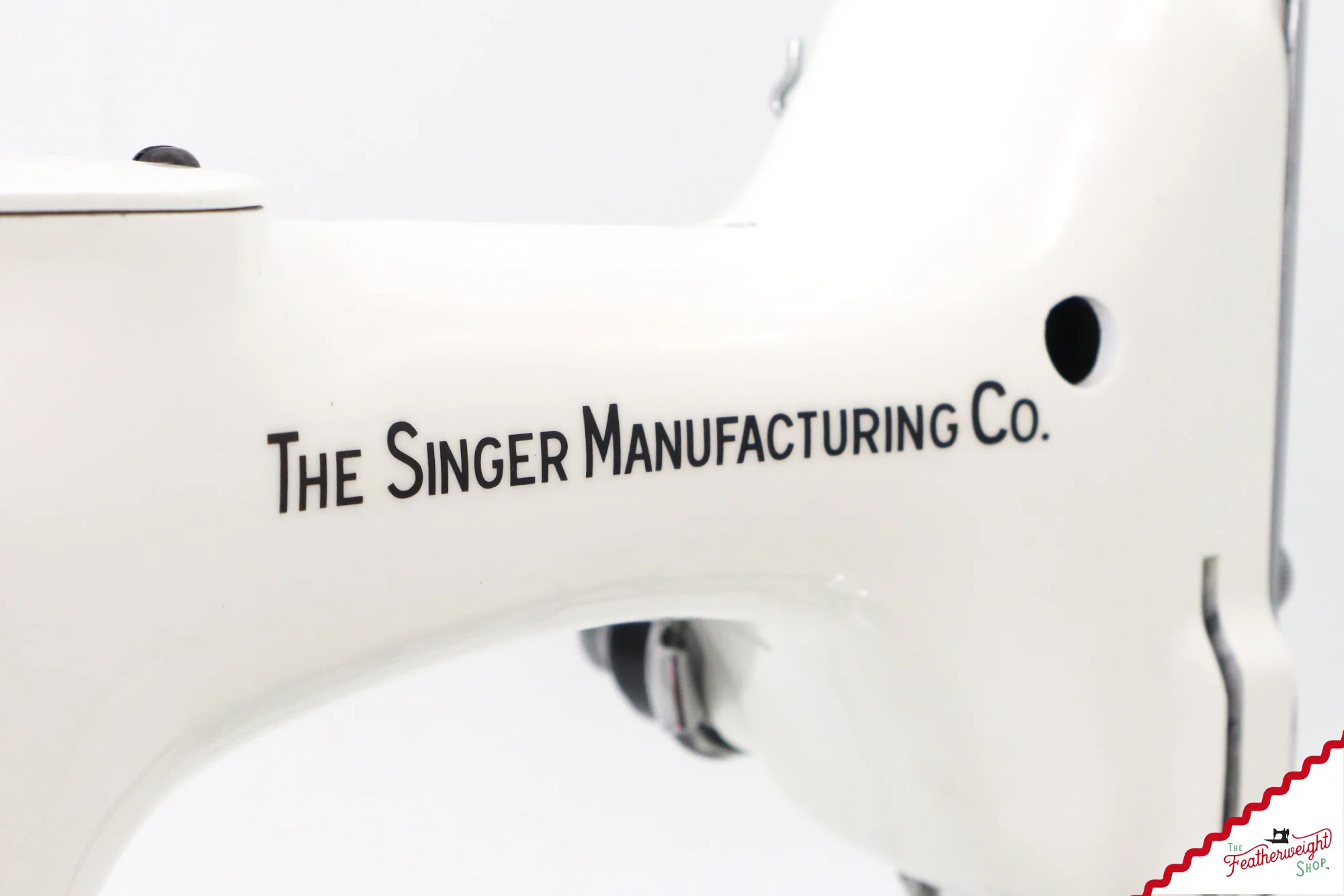 Singer Featherweight 221K - EJ213*** - Fully Restored in White - Image 9