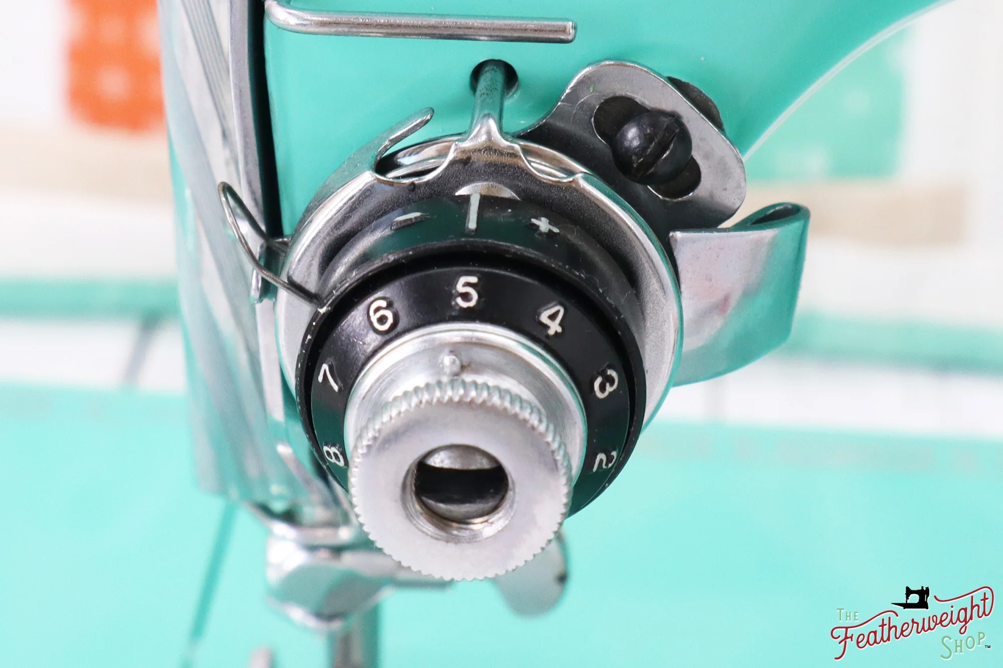 Singer Featherweight 221K, EK203*** - Fully Restored in Caribbean Sea Glass - Image 17