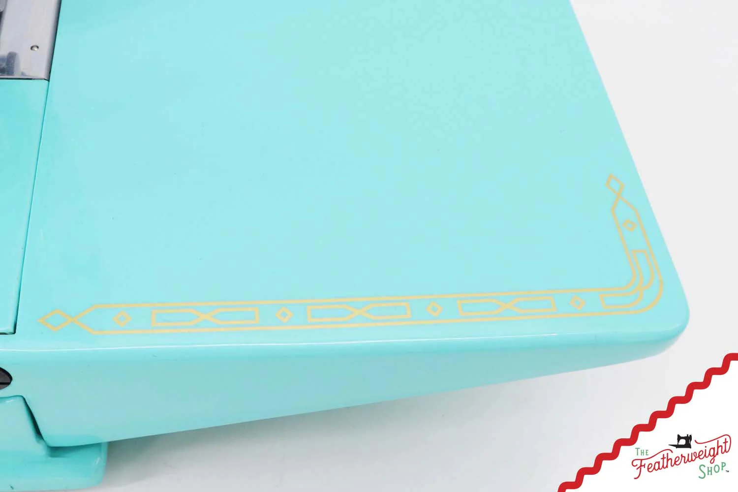 Singer Featherweight 221K, Red 'S', ES1719** - Fully Restored in Tiffany Blue - Image 10