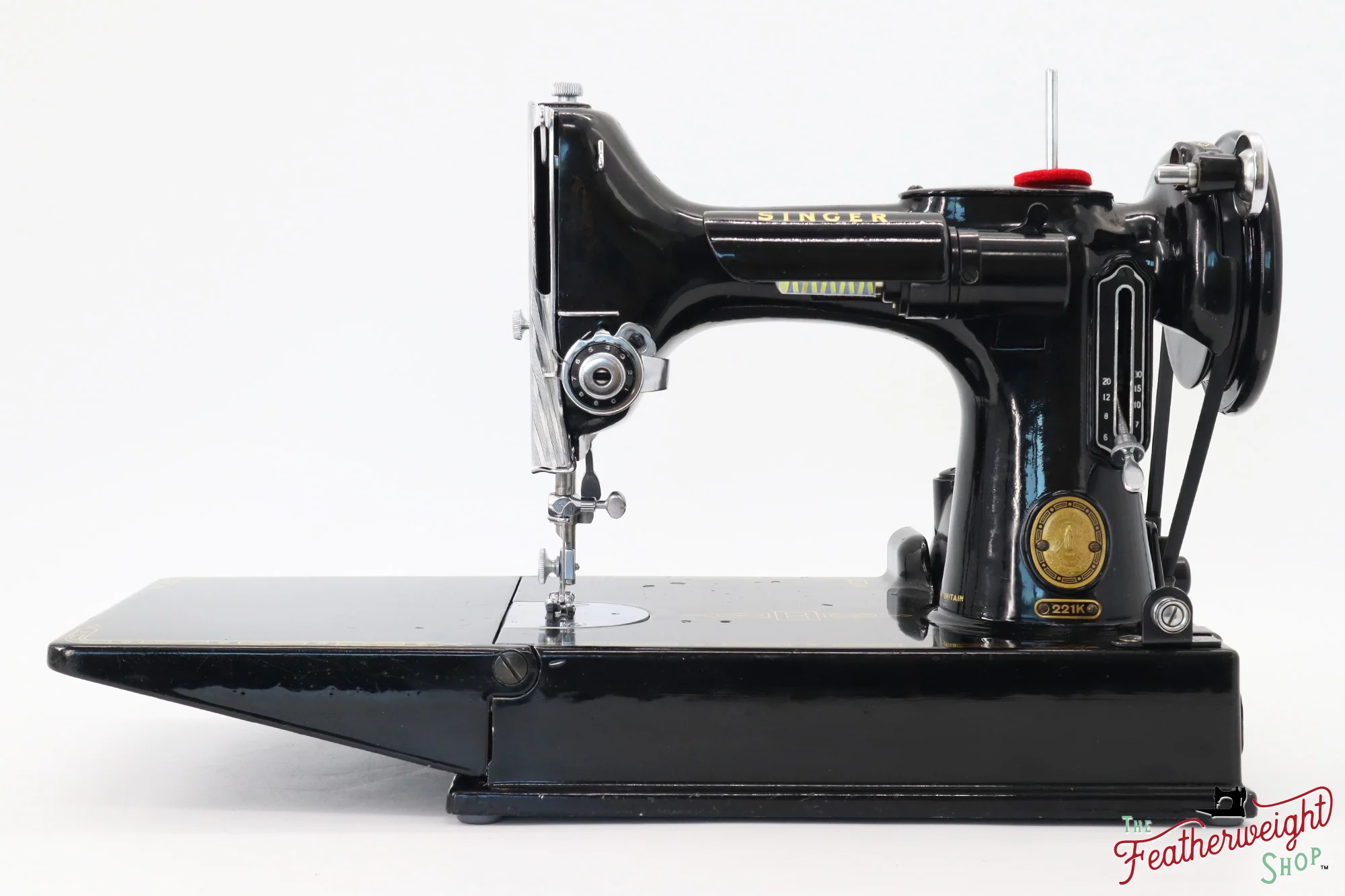 Singer Featherweight 221K Sewing Machine, 1953 - EJ214*** - Image 2