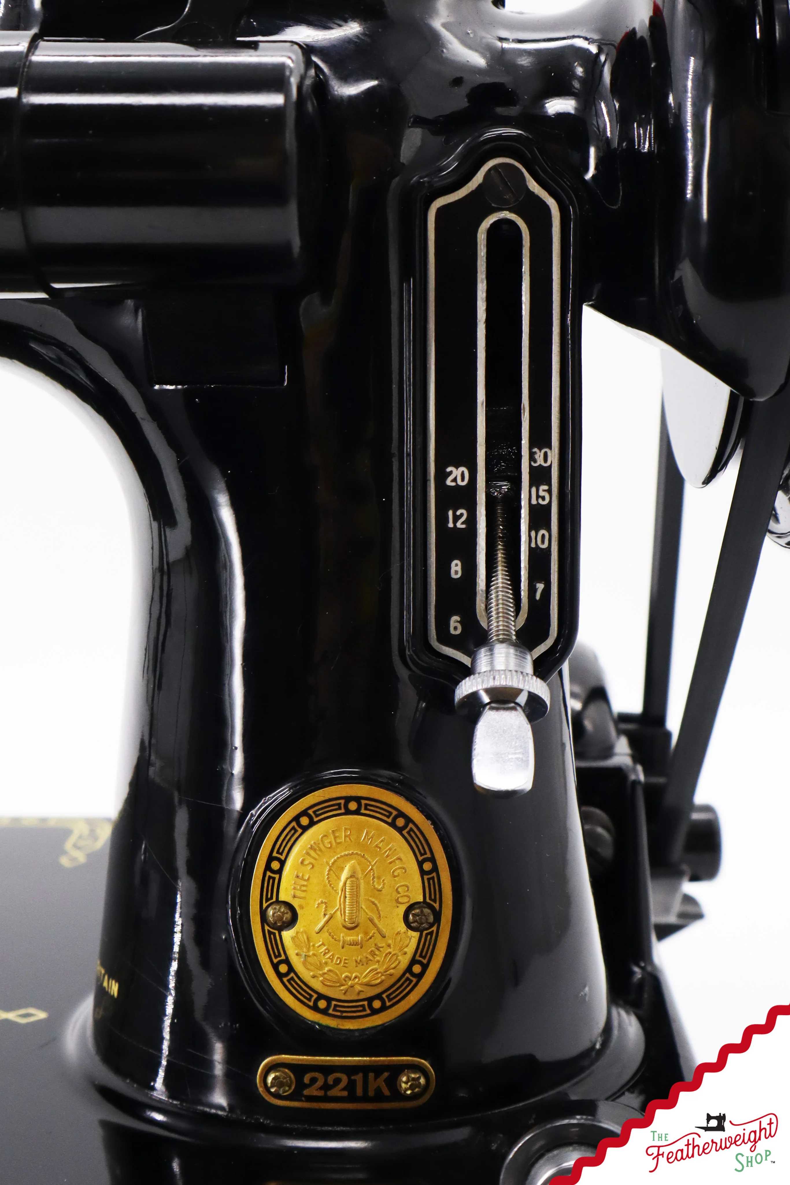 Singer Featherweight 221K Sewing Machine, 1955 - EK205*** - Image 15