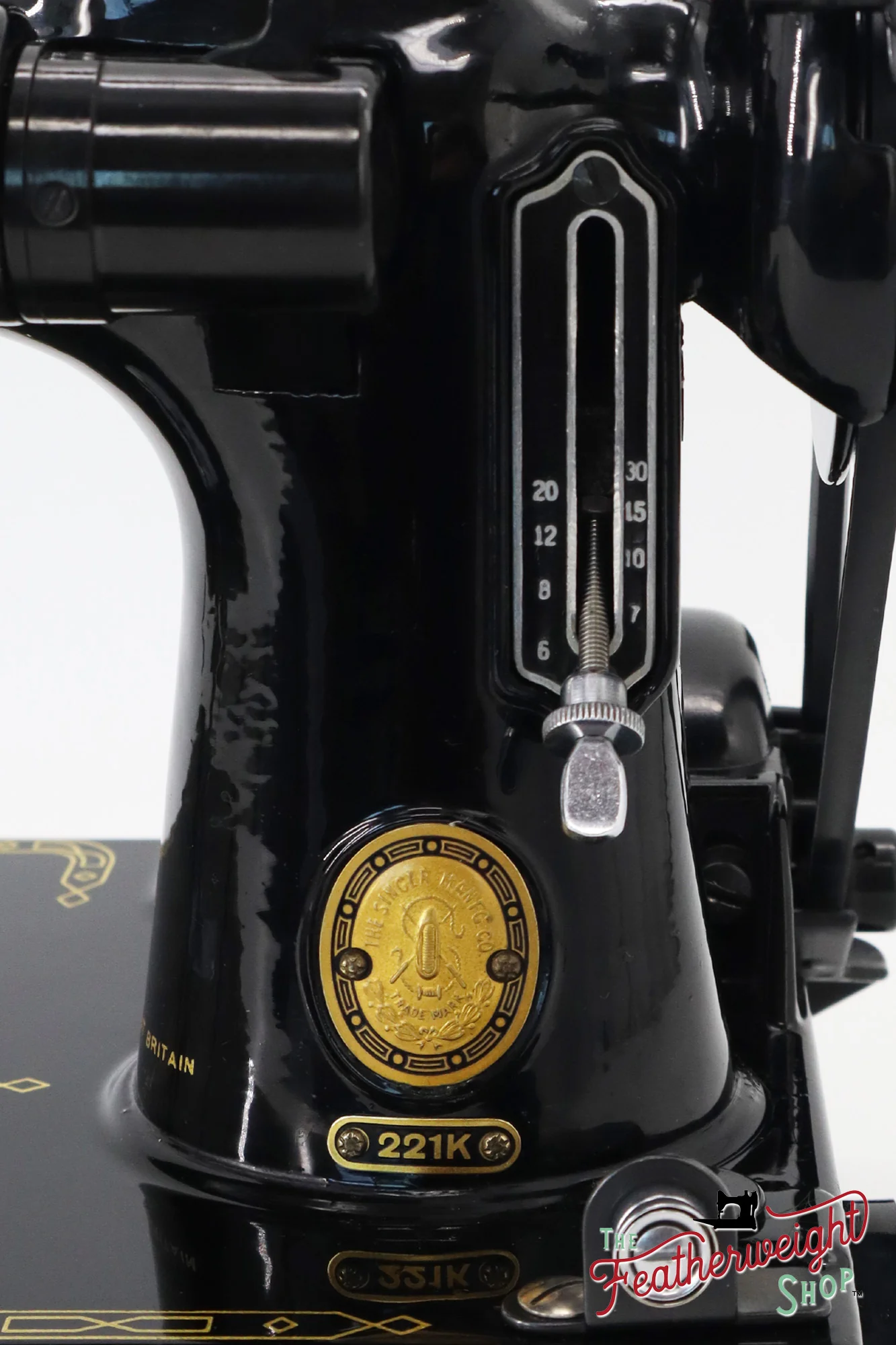 Singer Featherweight 221K Sewing Machine, 1955 - EK207*** - Image 15